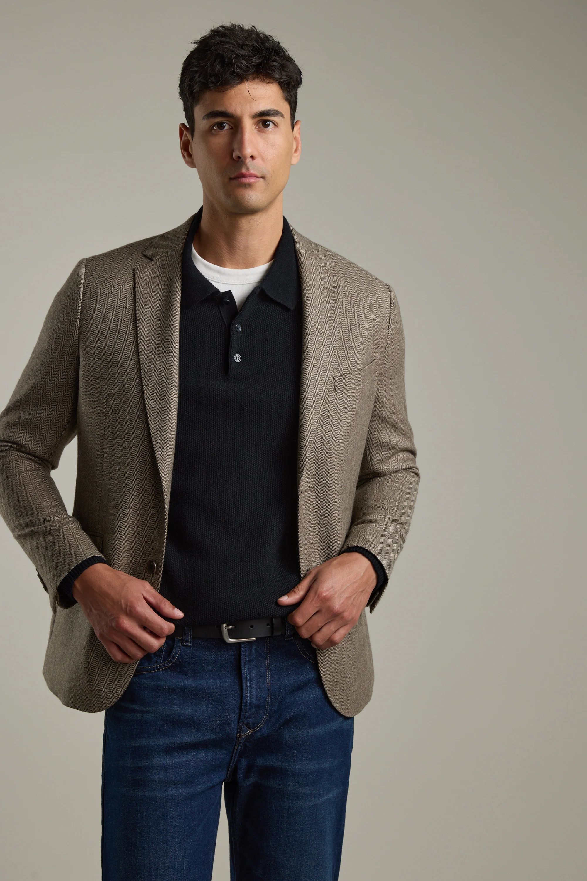 Ainsley Woollen Long Sleeve Polo - Image 2