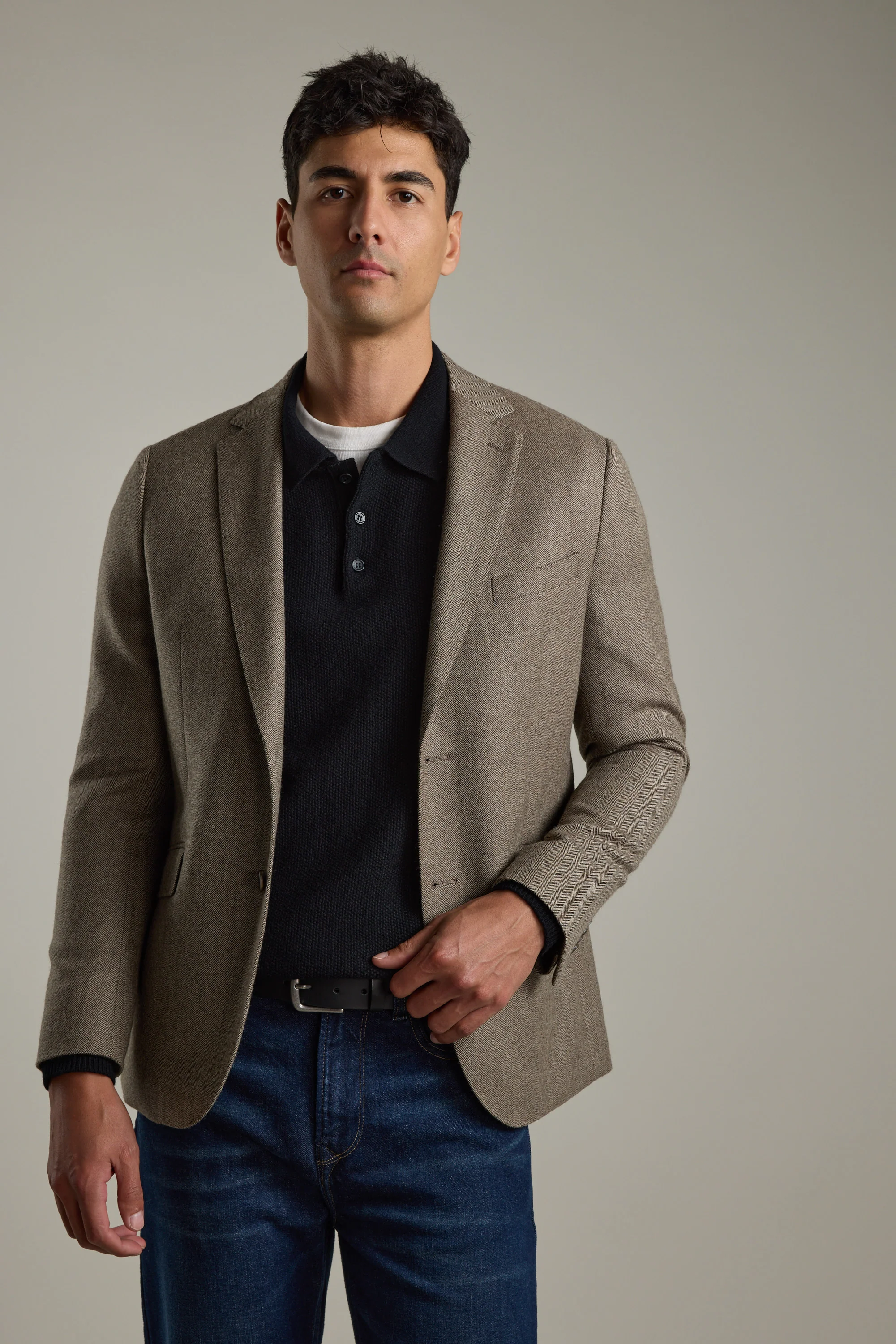 Ainsley Woollen Long Sleeve Polo - Image 8