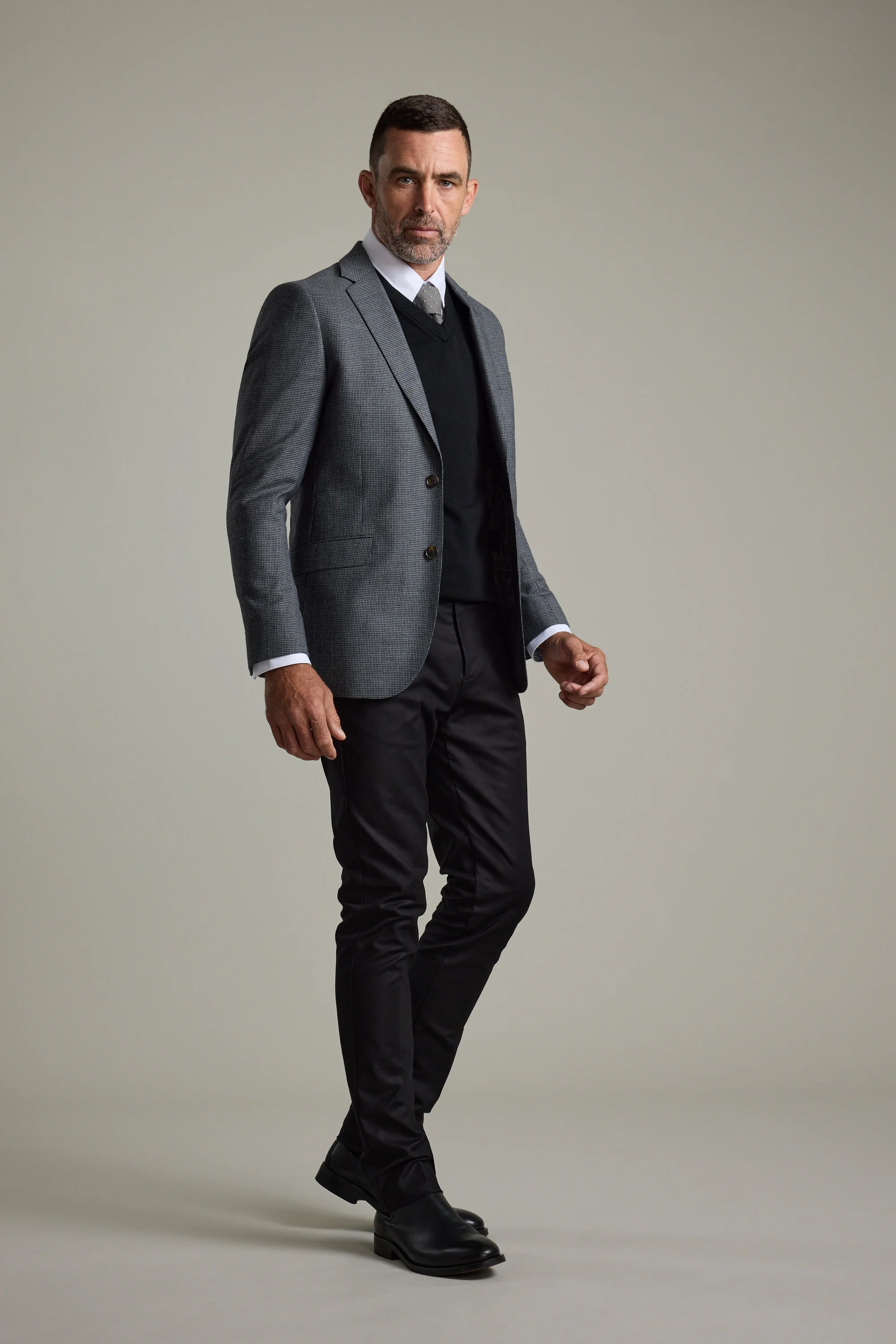 Allenby Dogtooth Blazer - Image 2