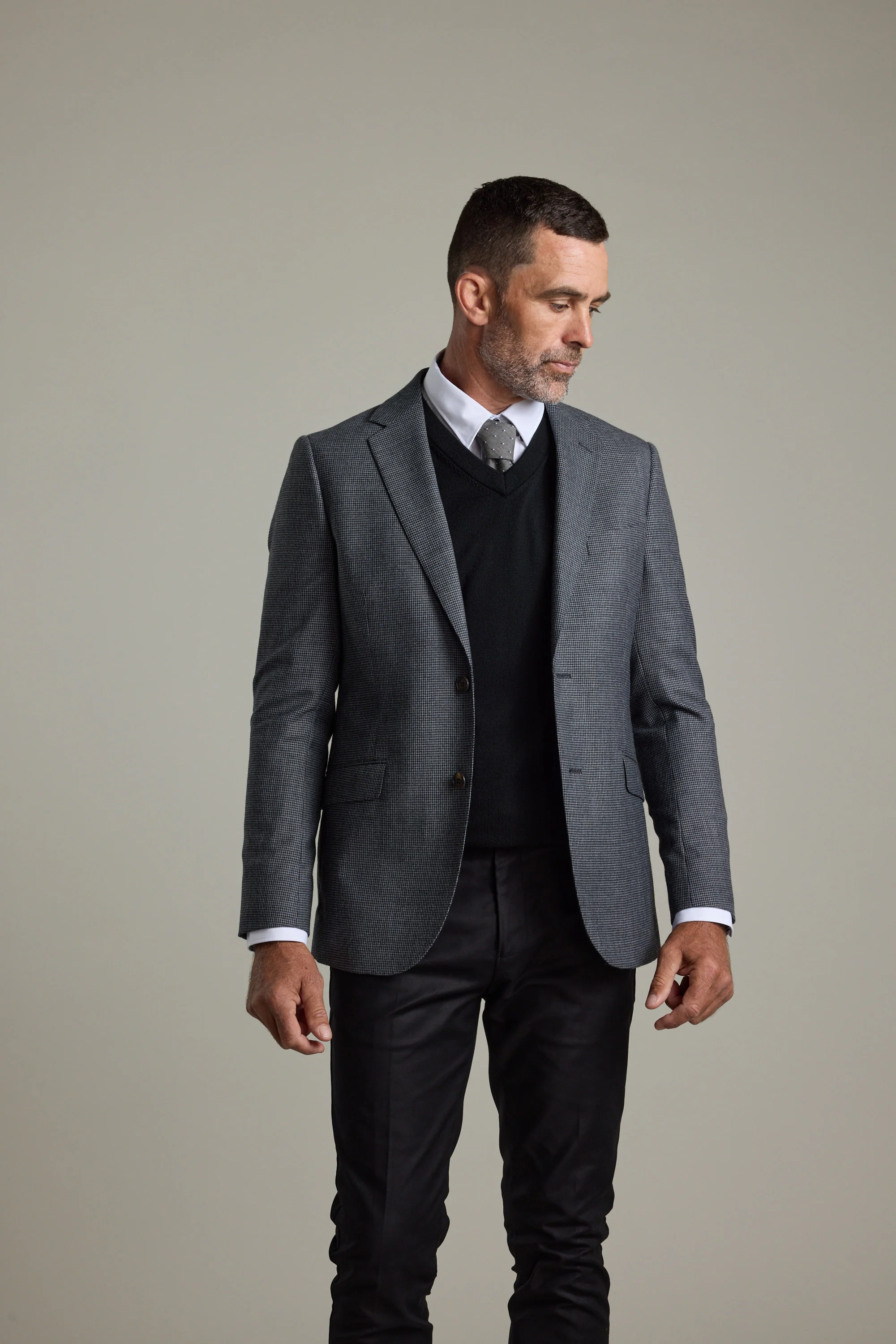 Allenby Dogtooth Blazer - Image 3