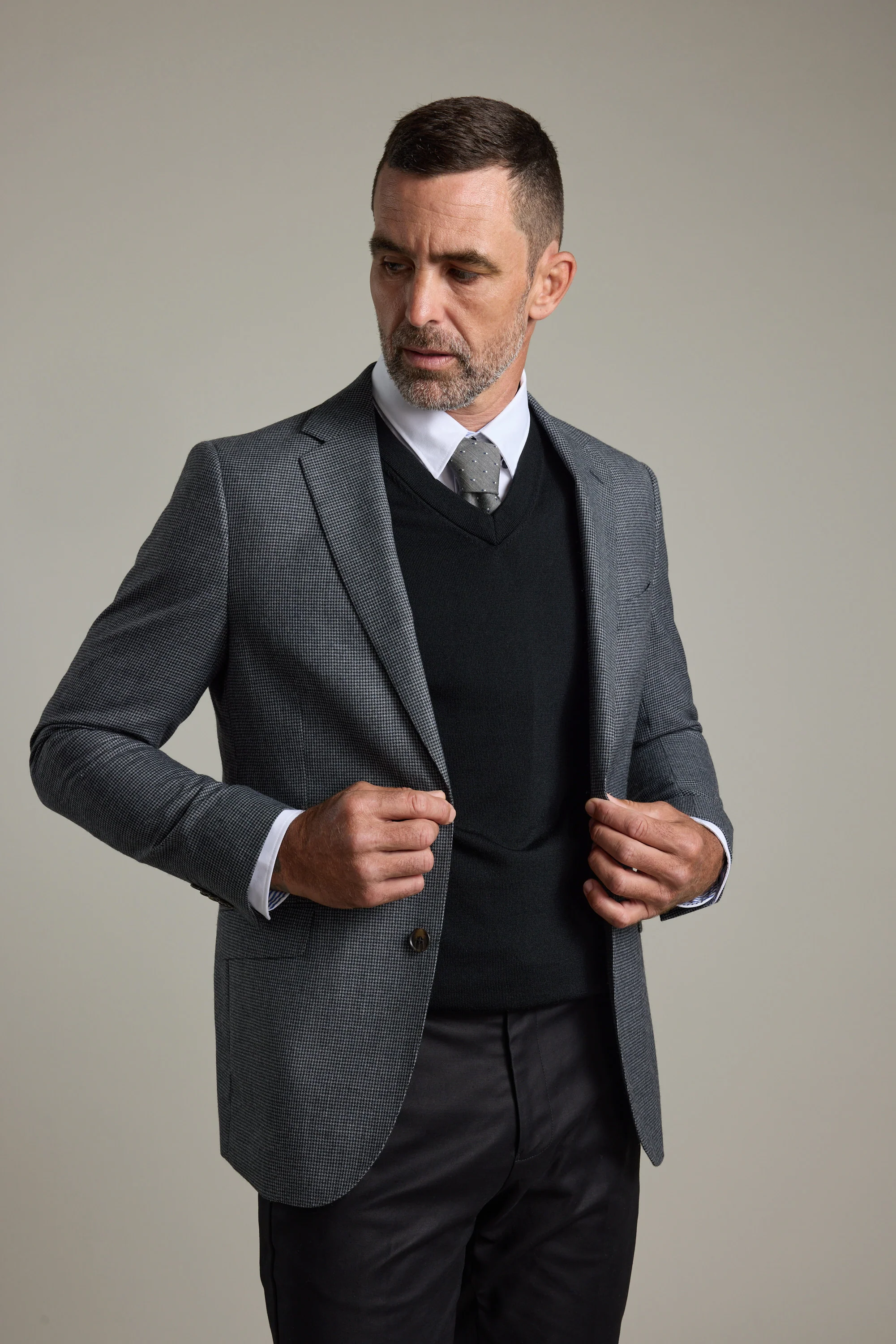 Allenby Dogtooth Blazer - Image 4