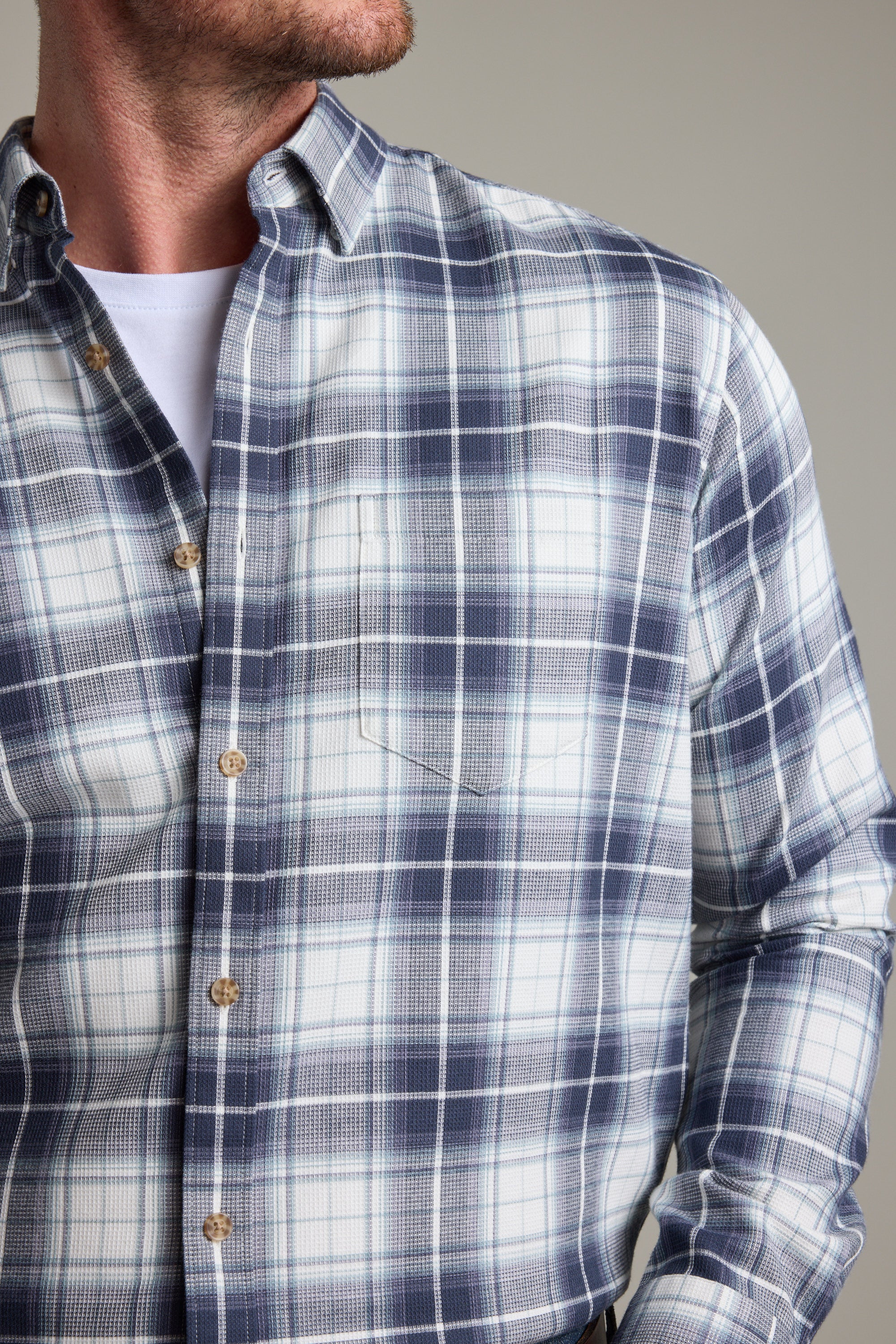 Anglin Check Shirt - Image 5