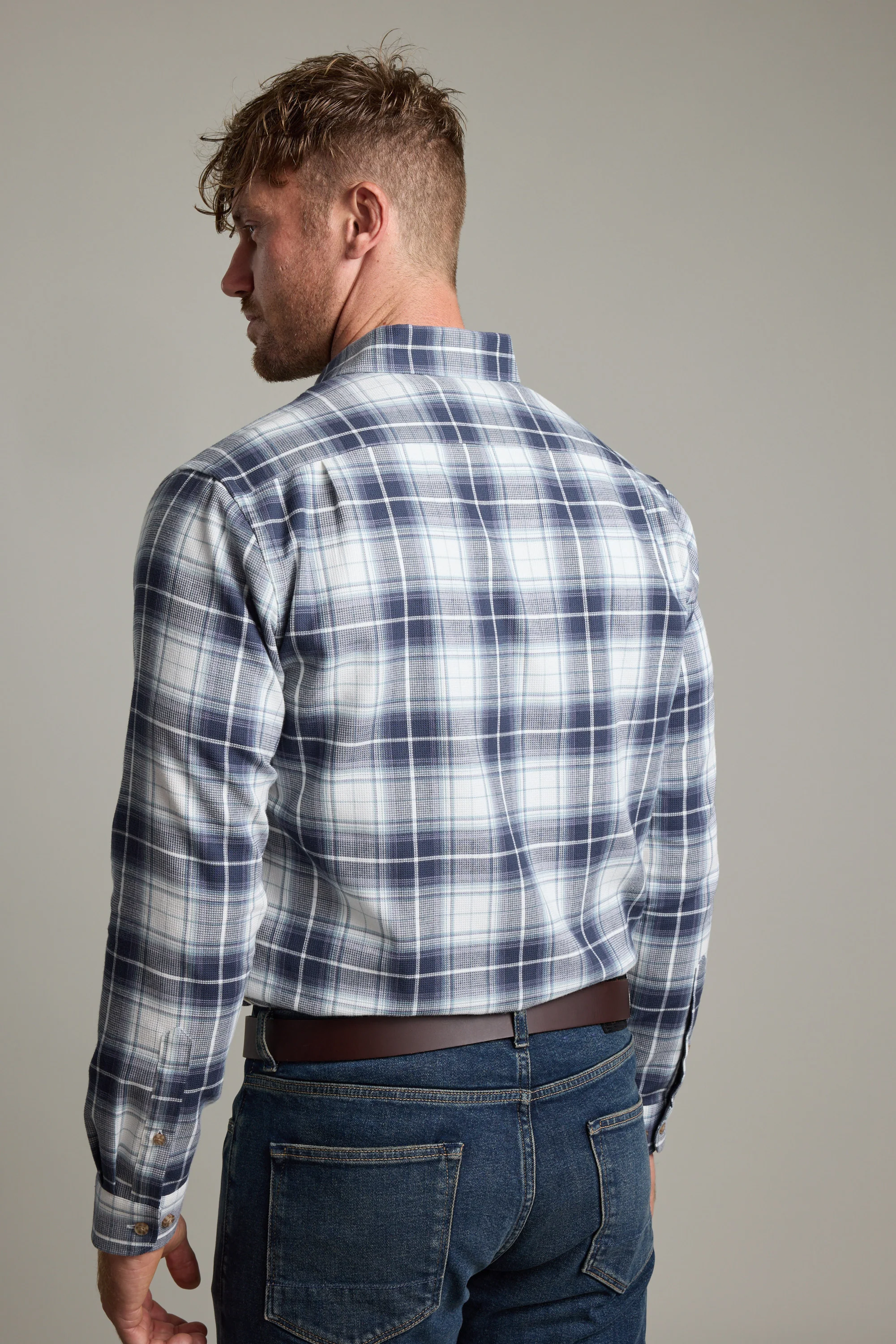 Anglin Check Shirt - Image 6