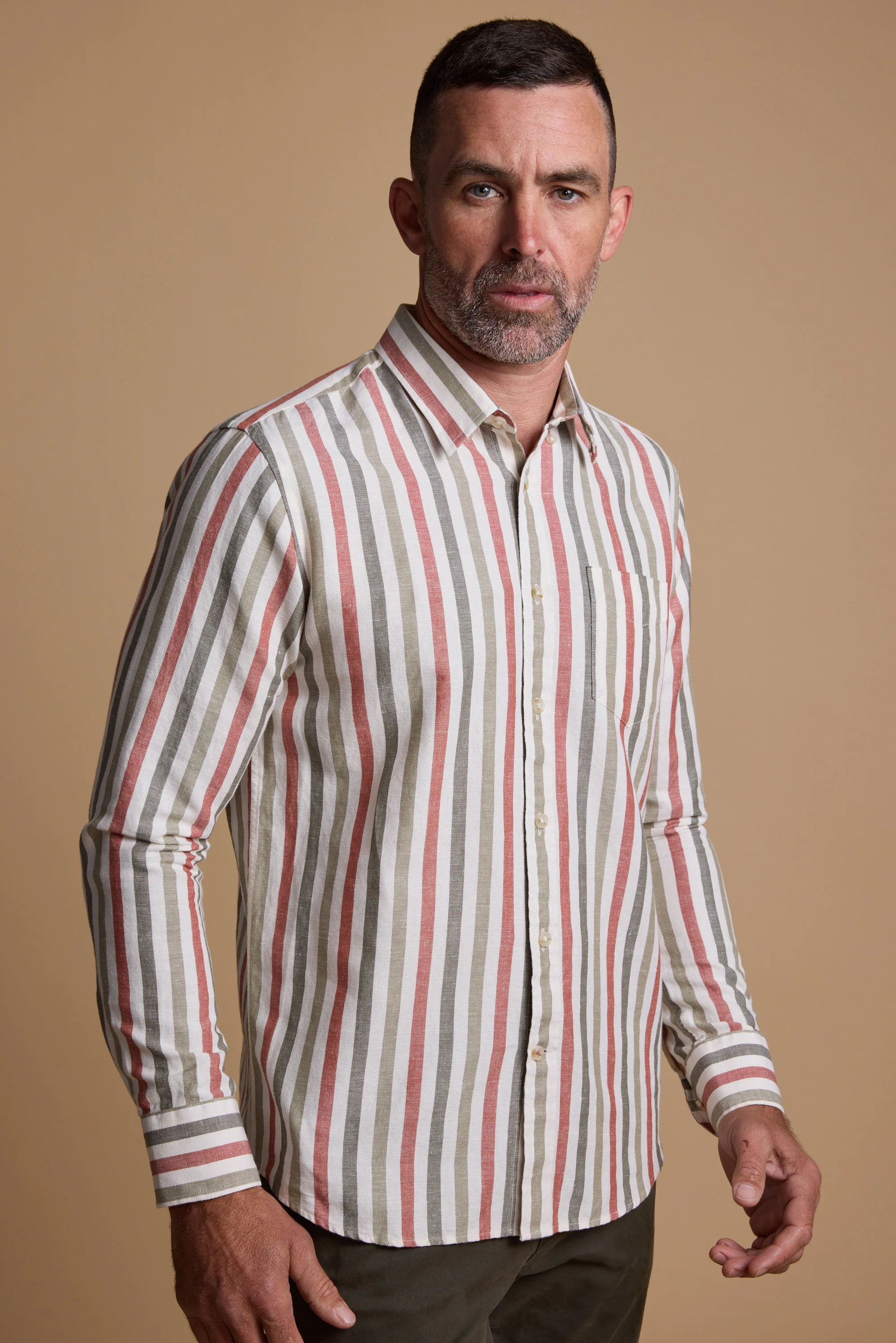 Angus Stripe Shirt - Image 4