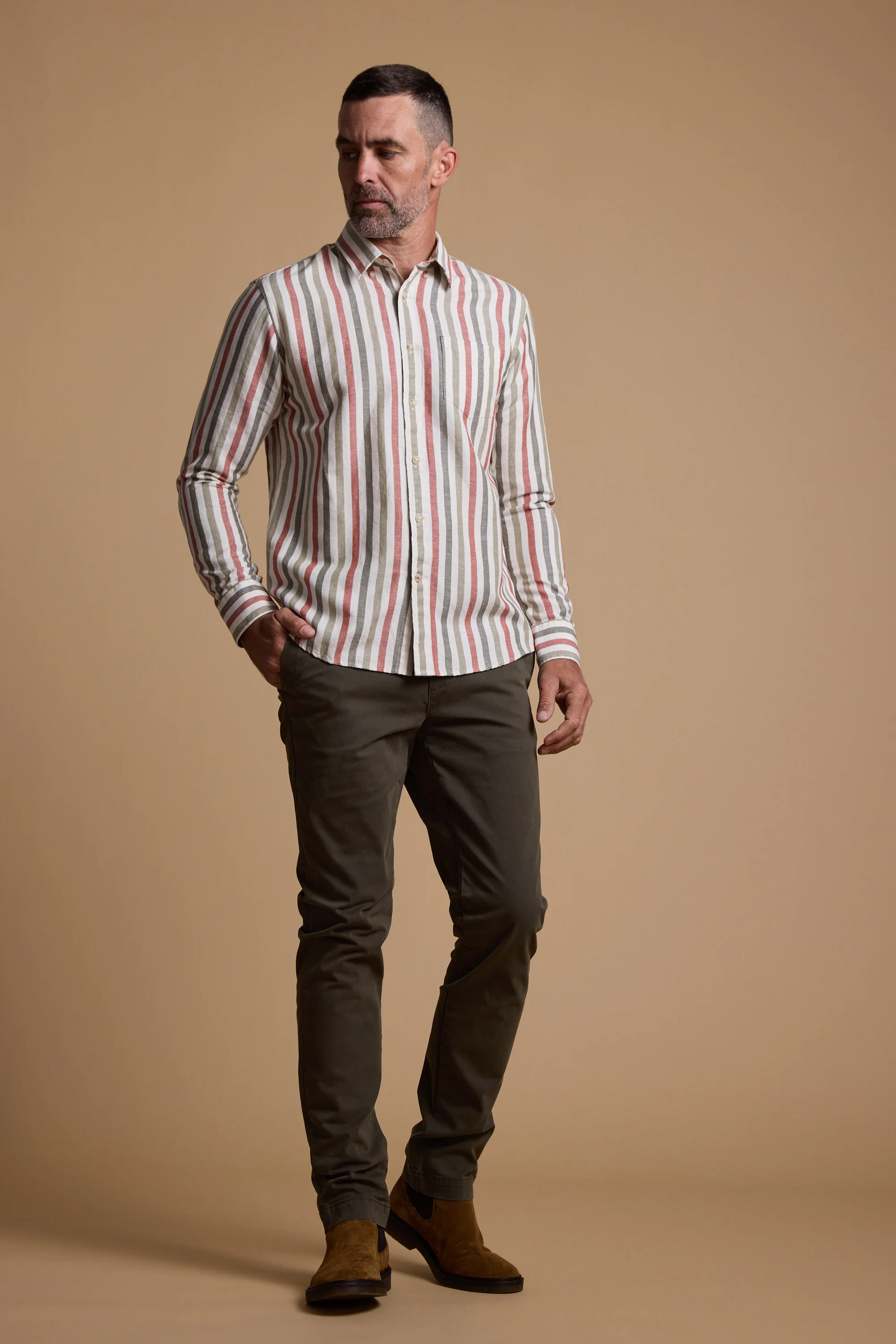 Angus Stripe Shirt - Image 5
