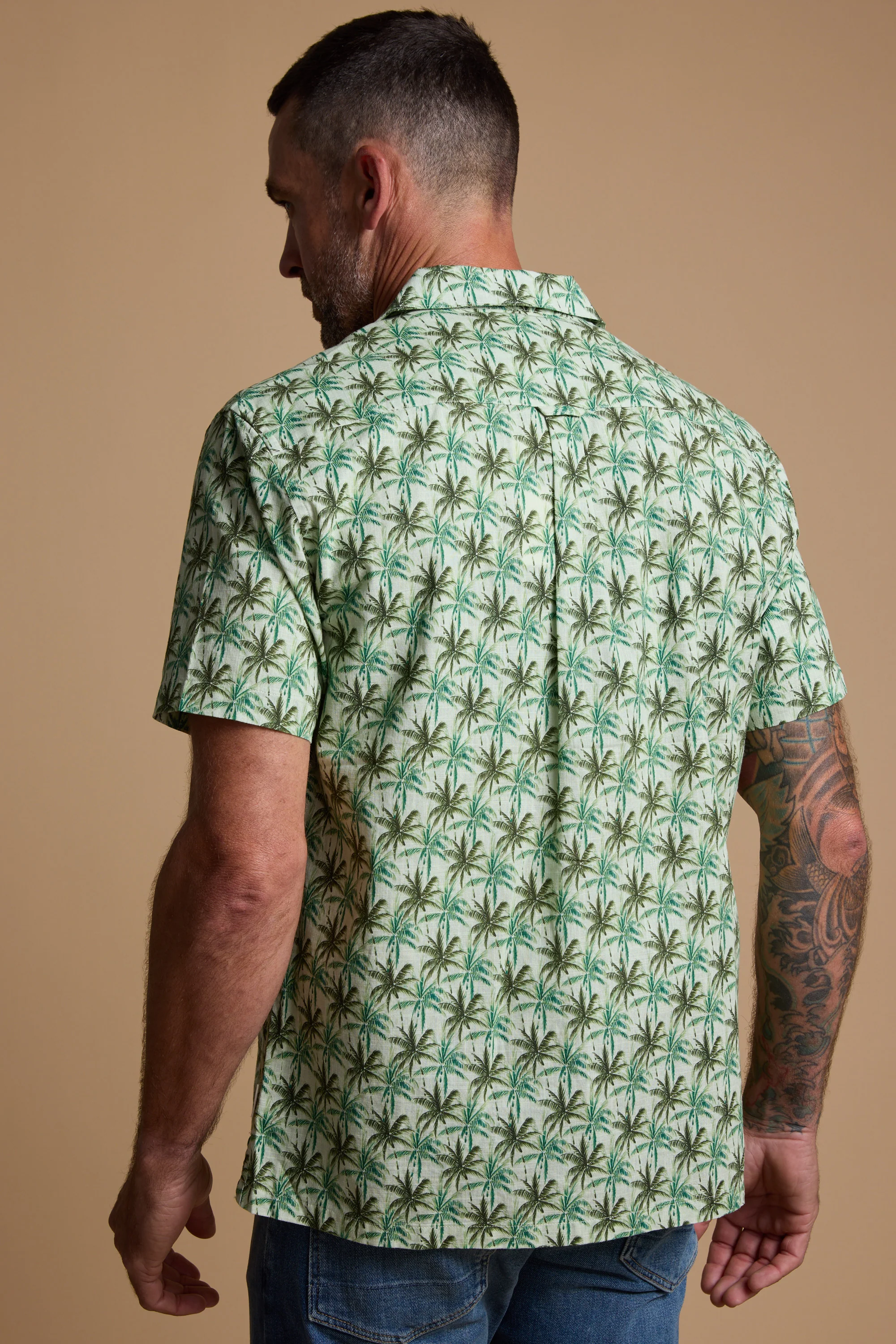 Arcola Print Cuban Shirt - Image 5