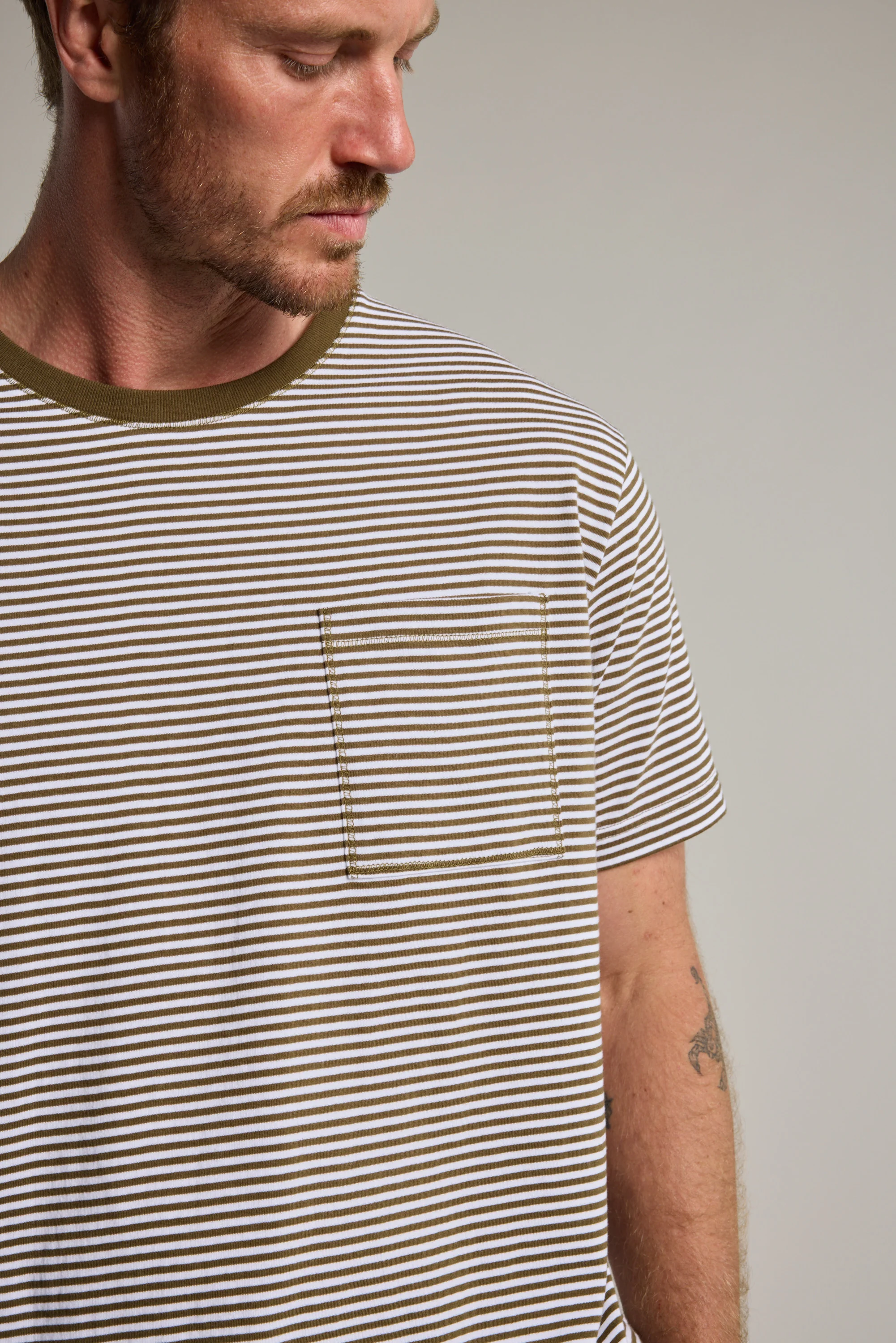 Arney Stripe Tee - Image 2