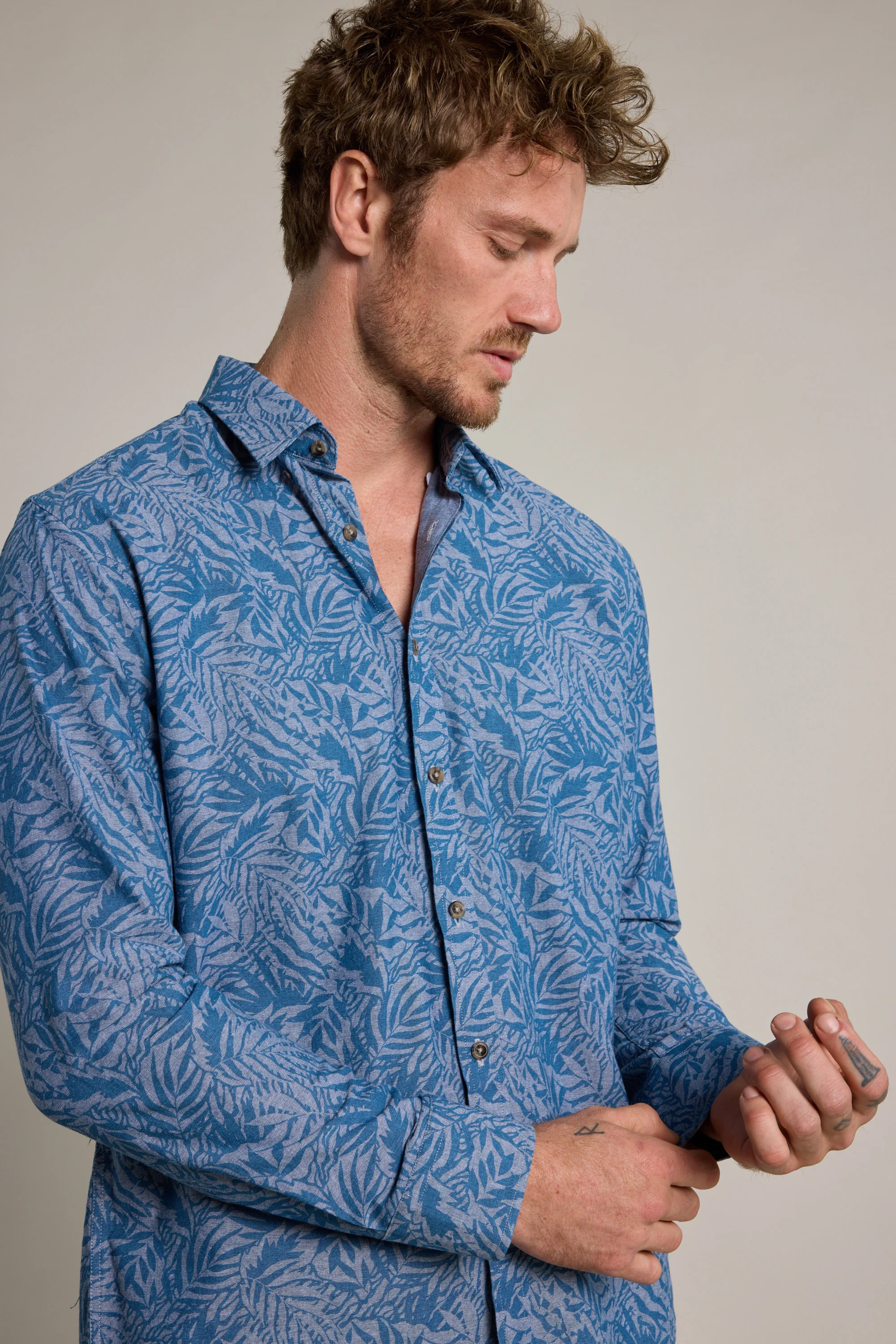 Arran Print Shirt - Image 4