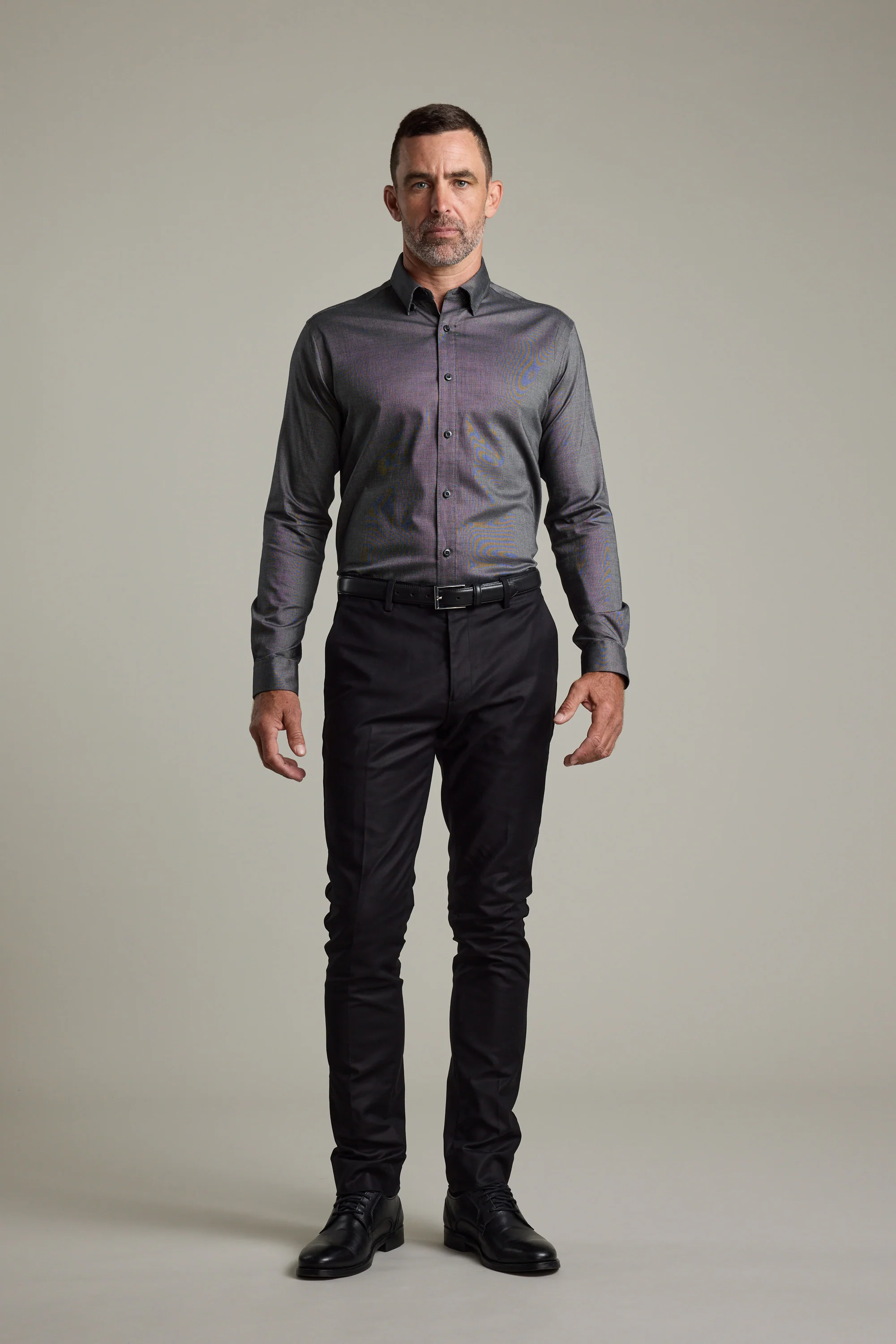 Arthur Texture Business Shirt - Image 2