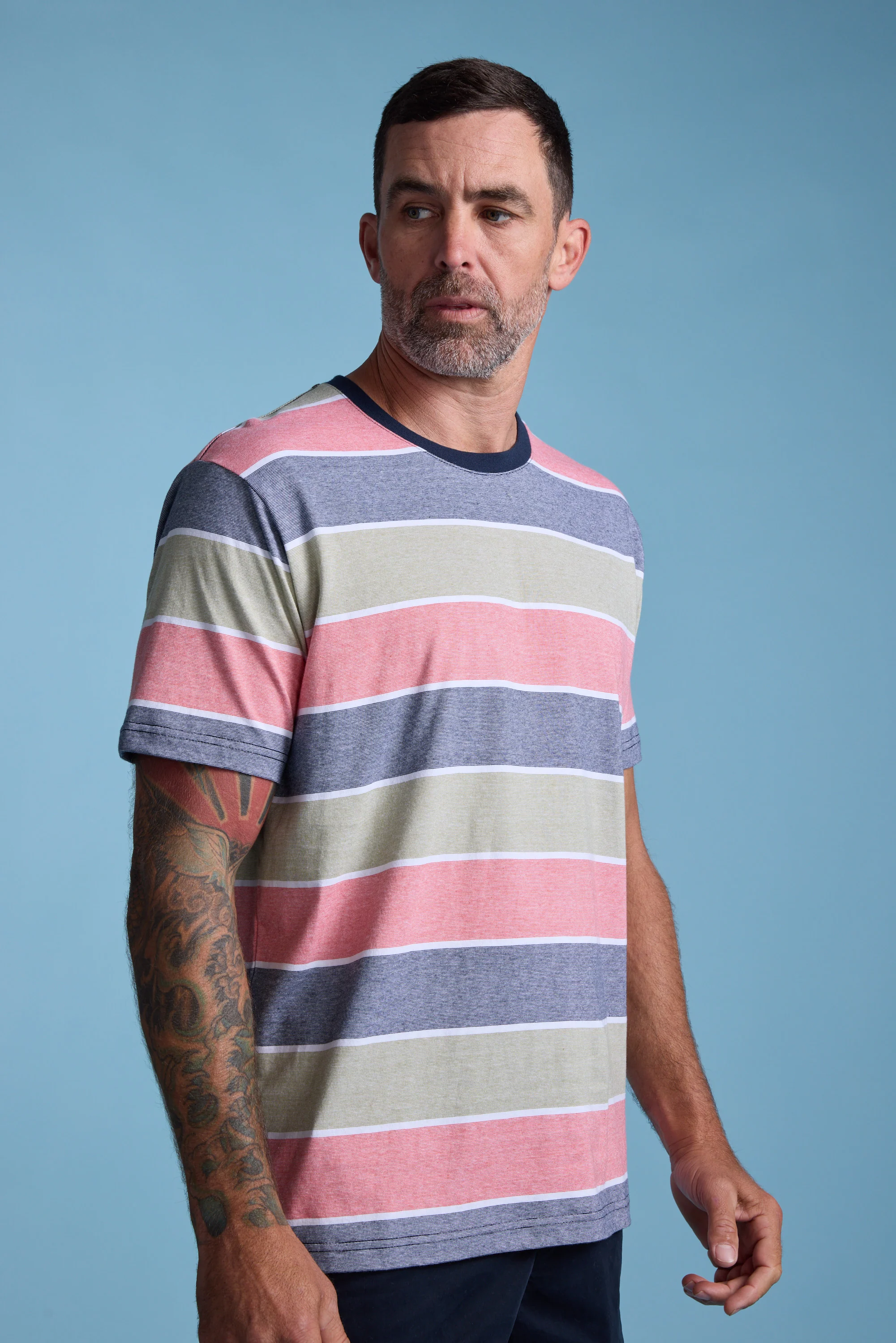 Asbrooke Stripe Tee - Image 2