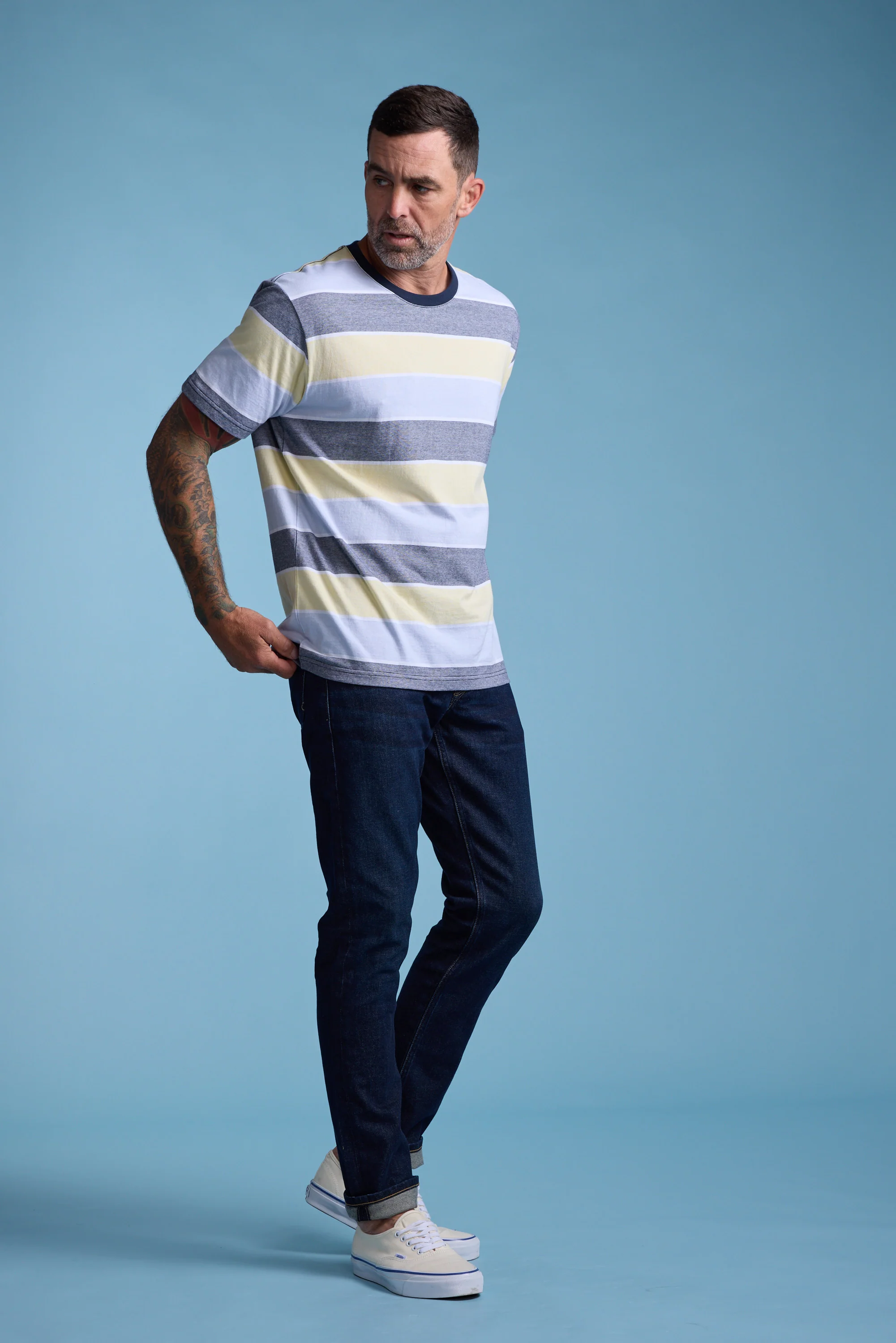 Asbrooke Stripe Tee - Image 2