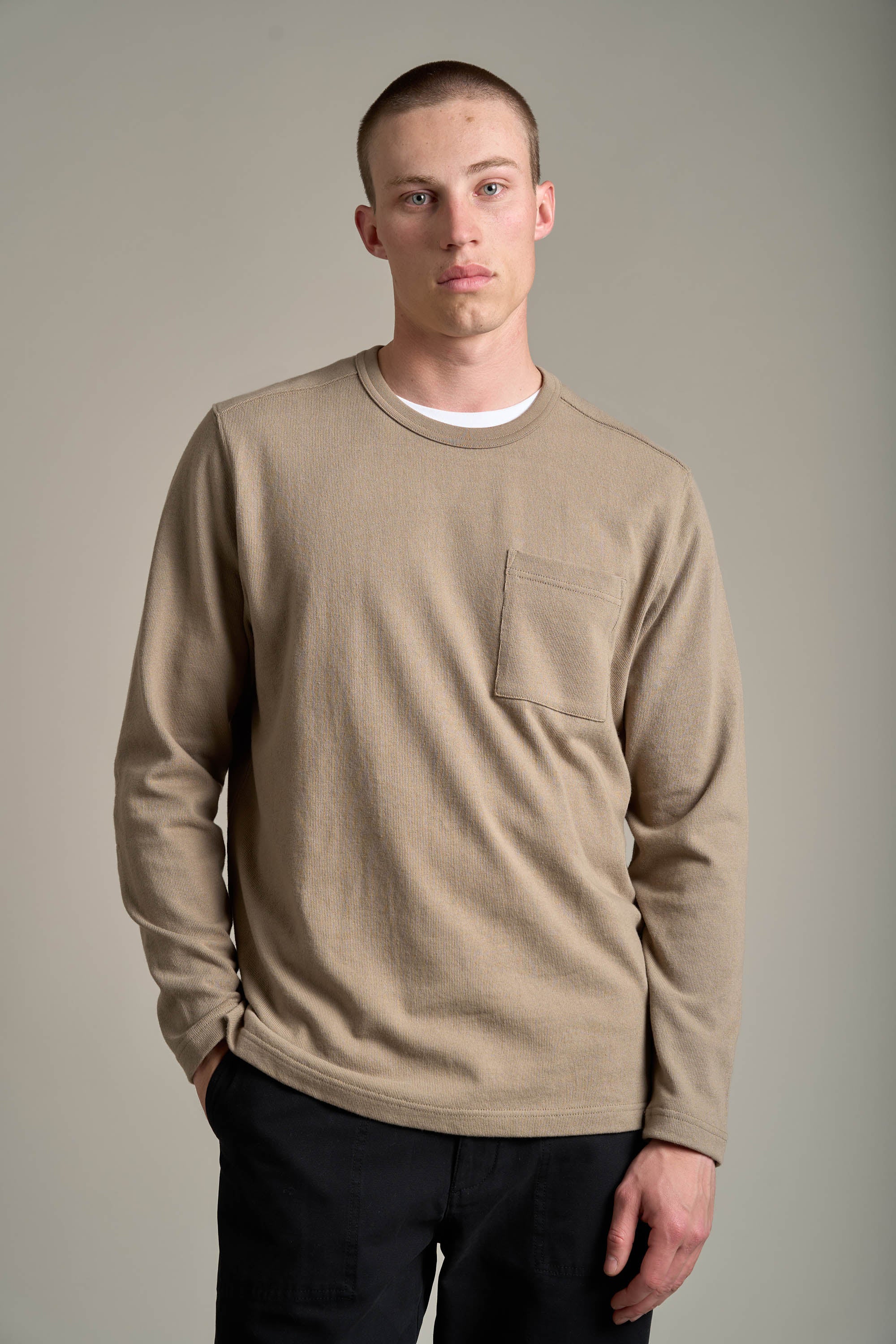 Ashton Cotton Slub Crew - Image 5