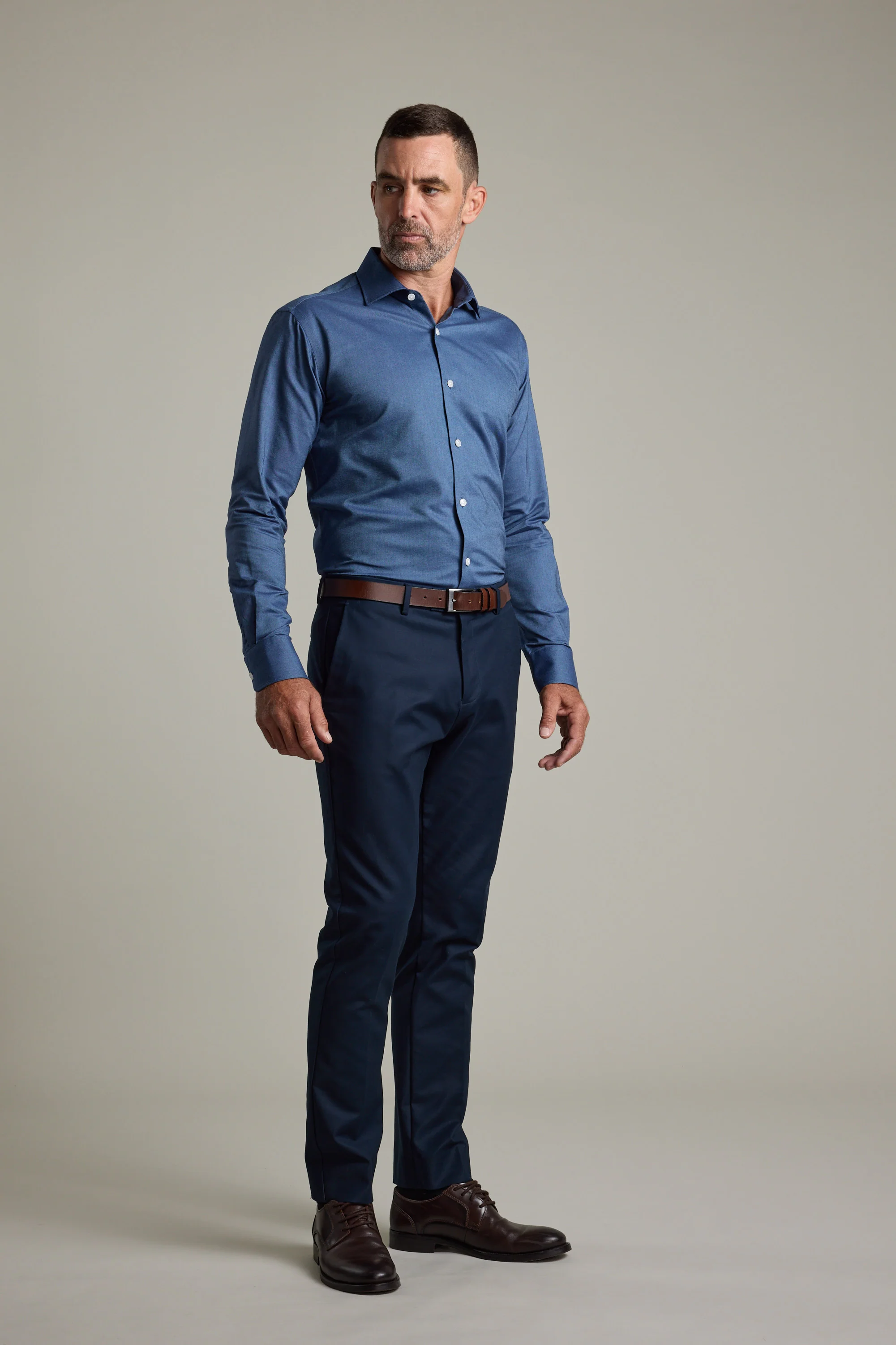 Aster Texture Business Shirt - Image 2
