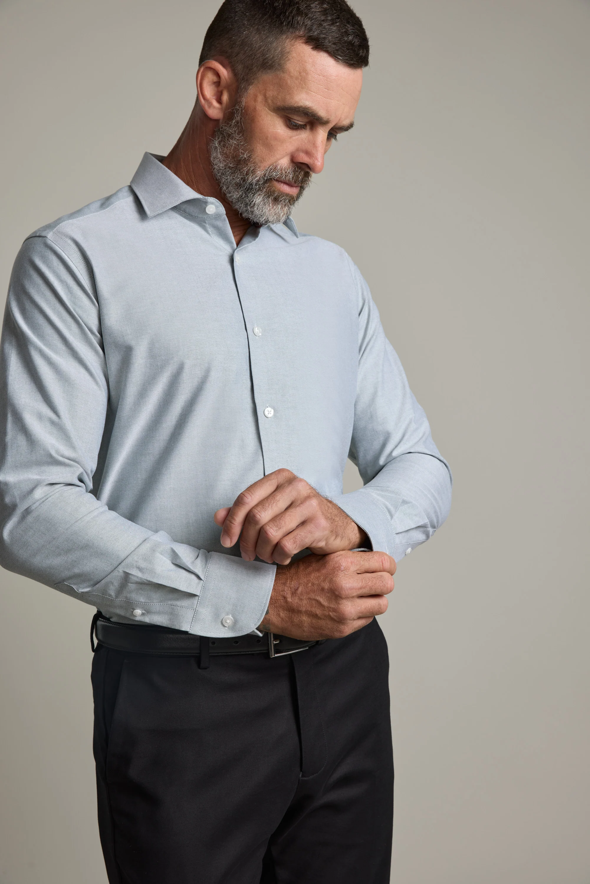 Aster Texture Business Shirt - Image 4