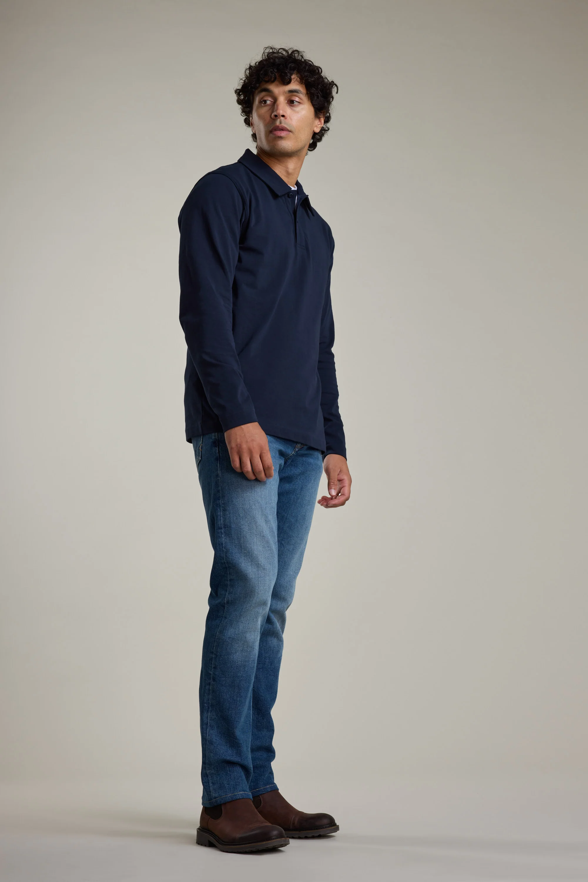 Austin Long Sleeve Polo - Image 2