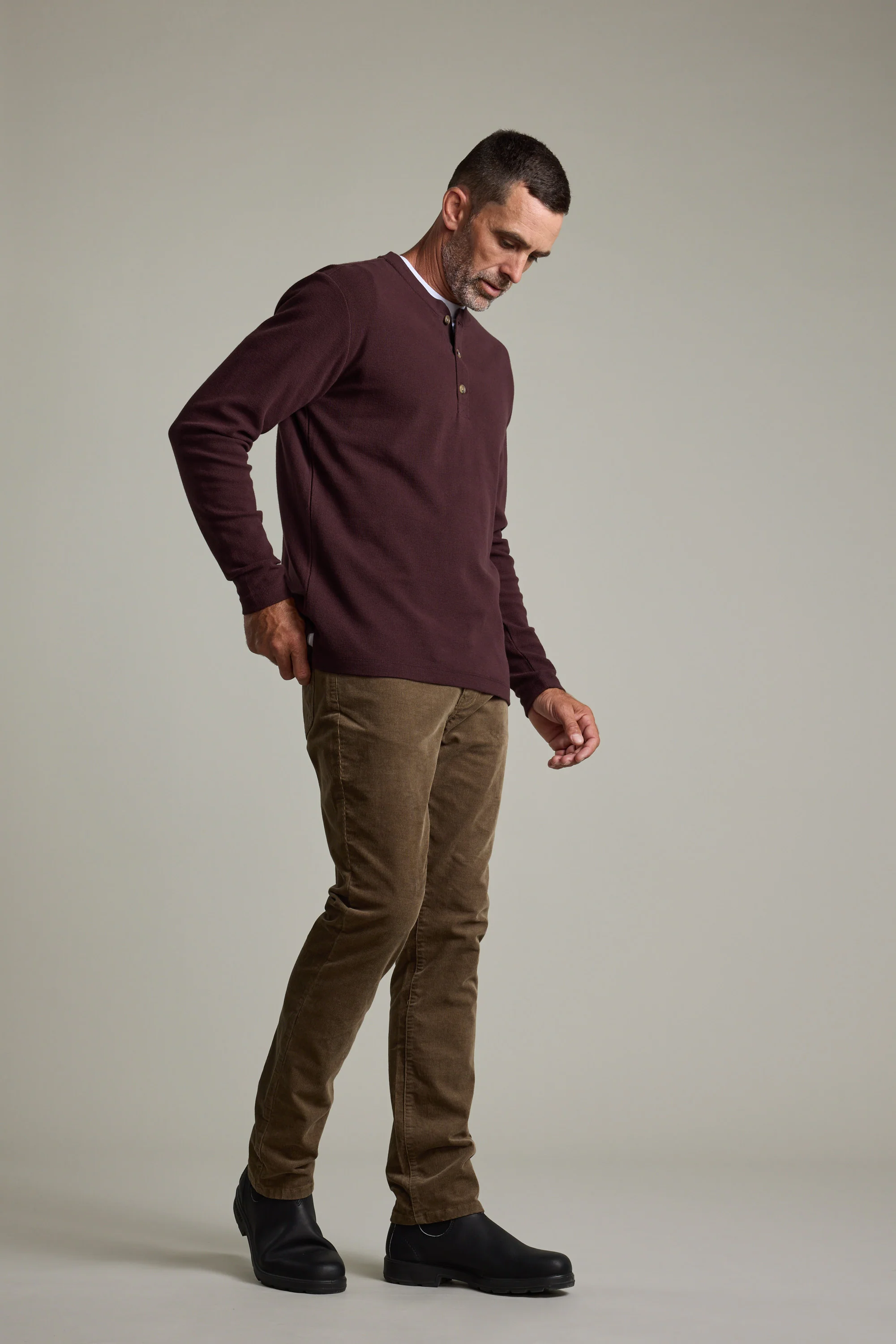 Avenue Waffle Henley - Image 3