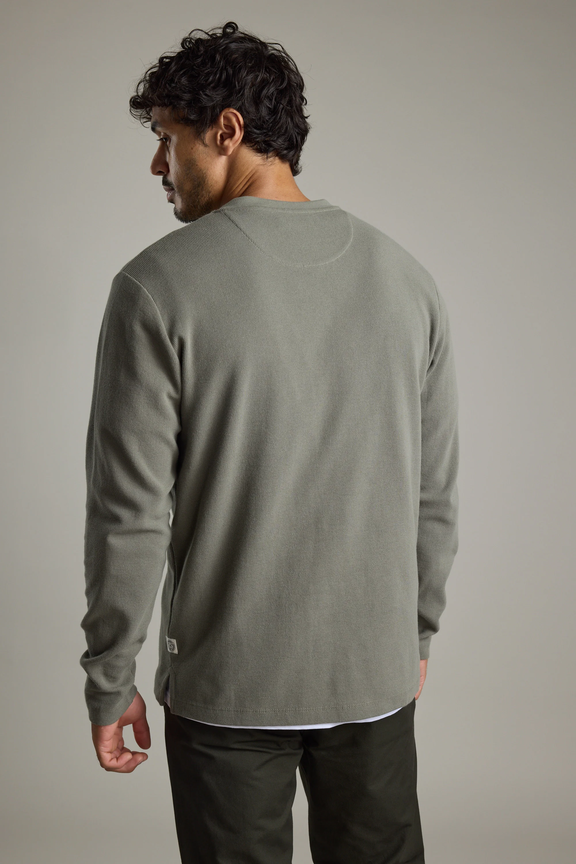 Avenue Waffle Henley - Image 8