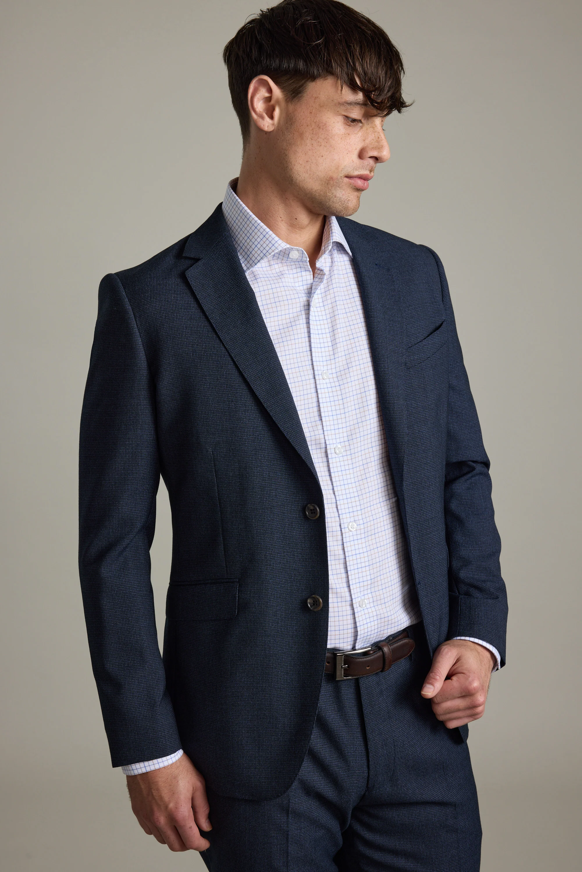 Baden Dogtooth Suit Jacket - Image 4