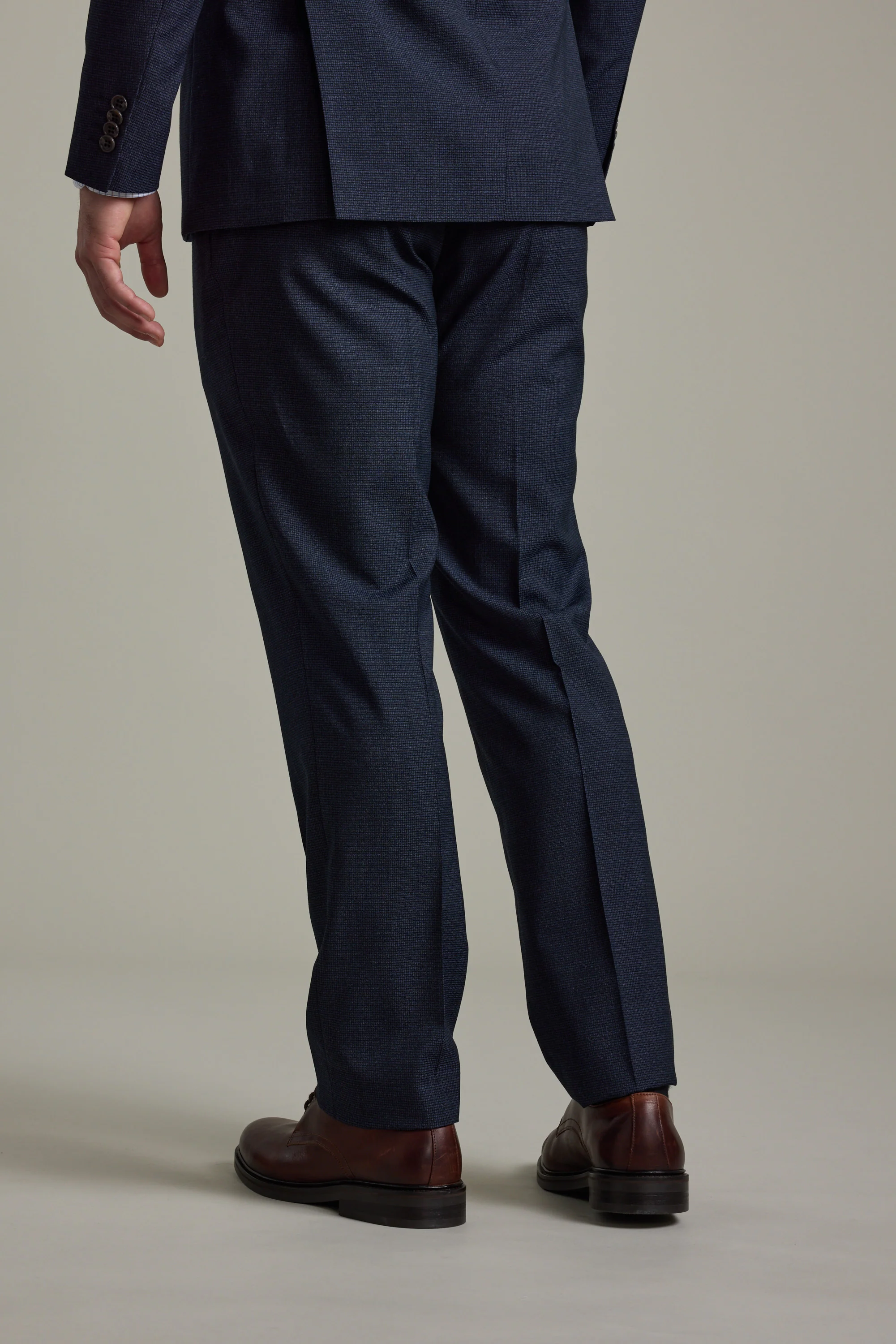 Baden Dogtooth Suit Trouser - Image 5