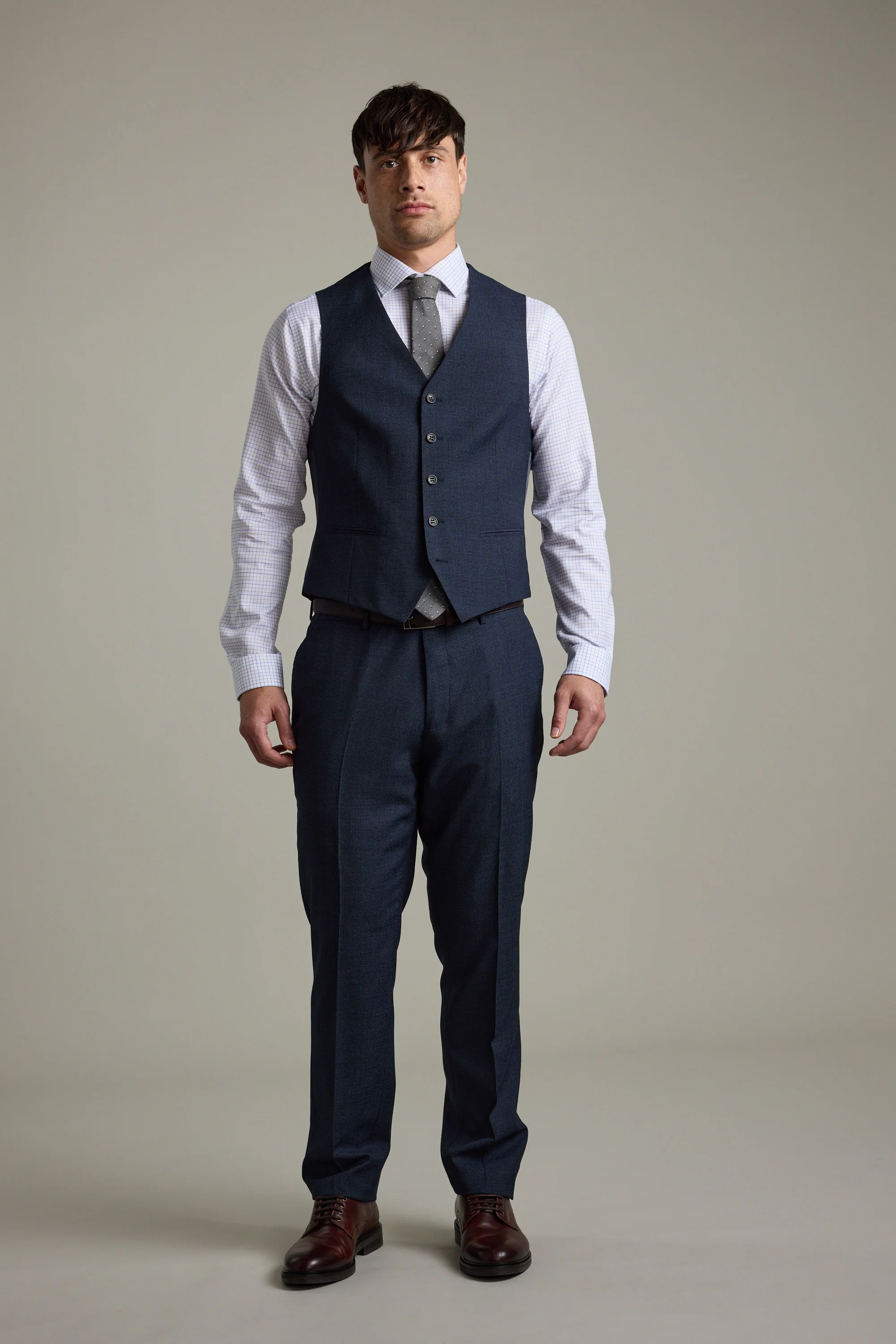 Baden Dogtooth Waistcoat - Image 4