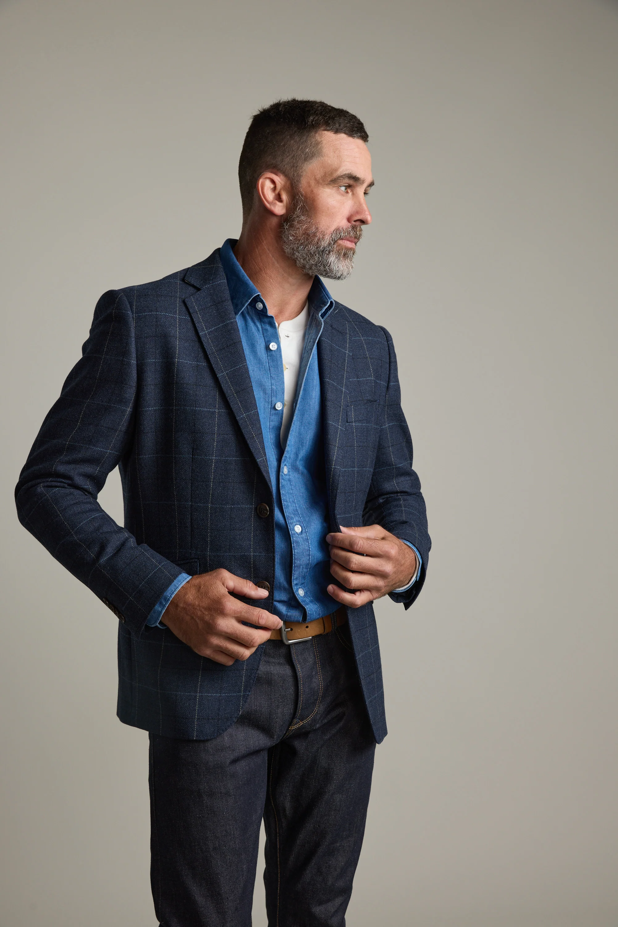 Barclay Check Blazer - Image 2