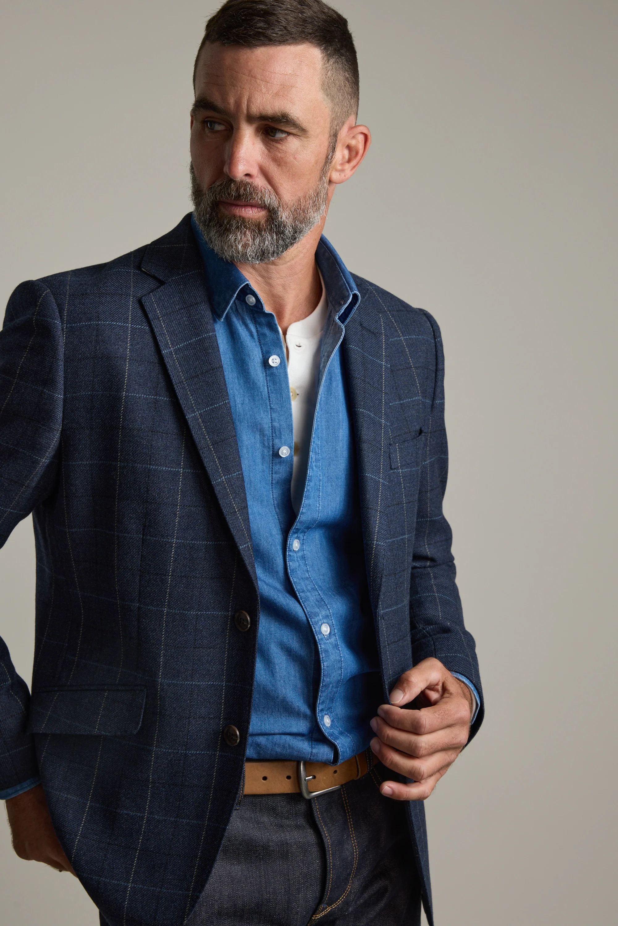Barclay Check Blazer - Image 3