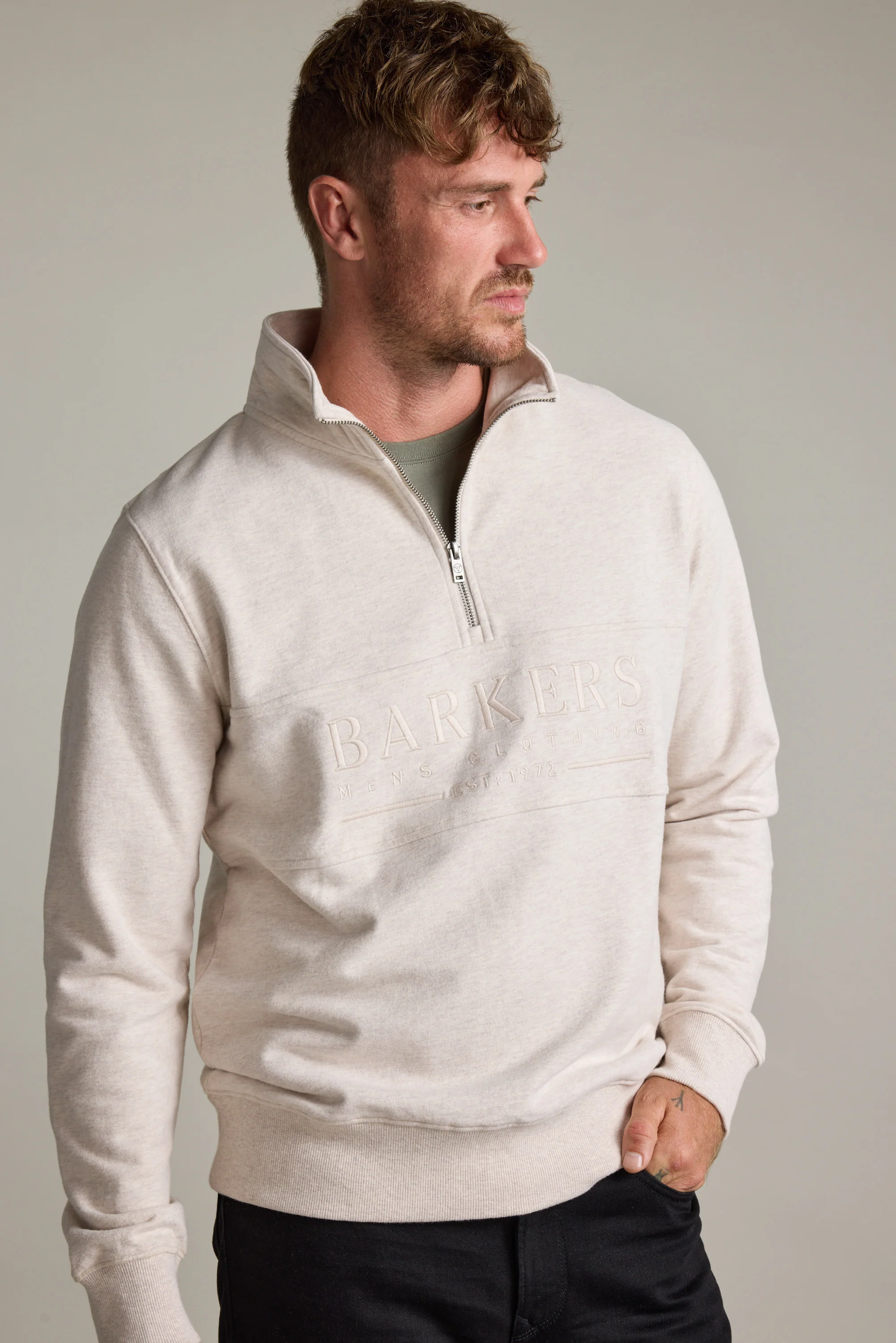Barkers Heritage 1/4 Zip - Image 5