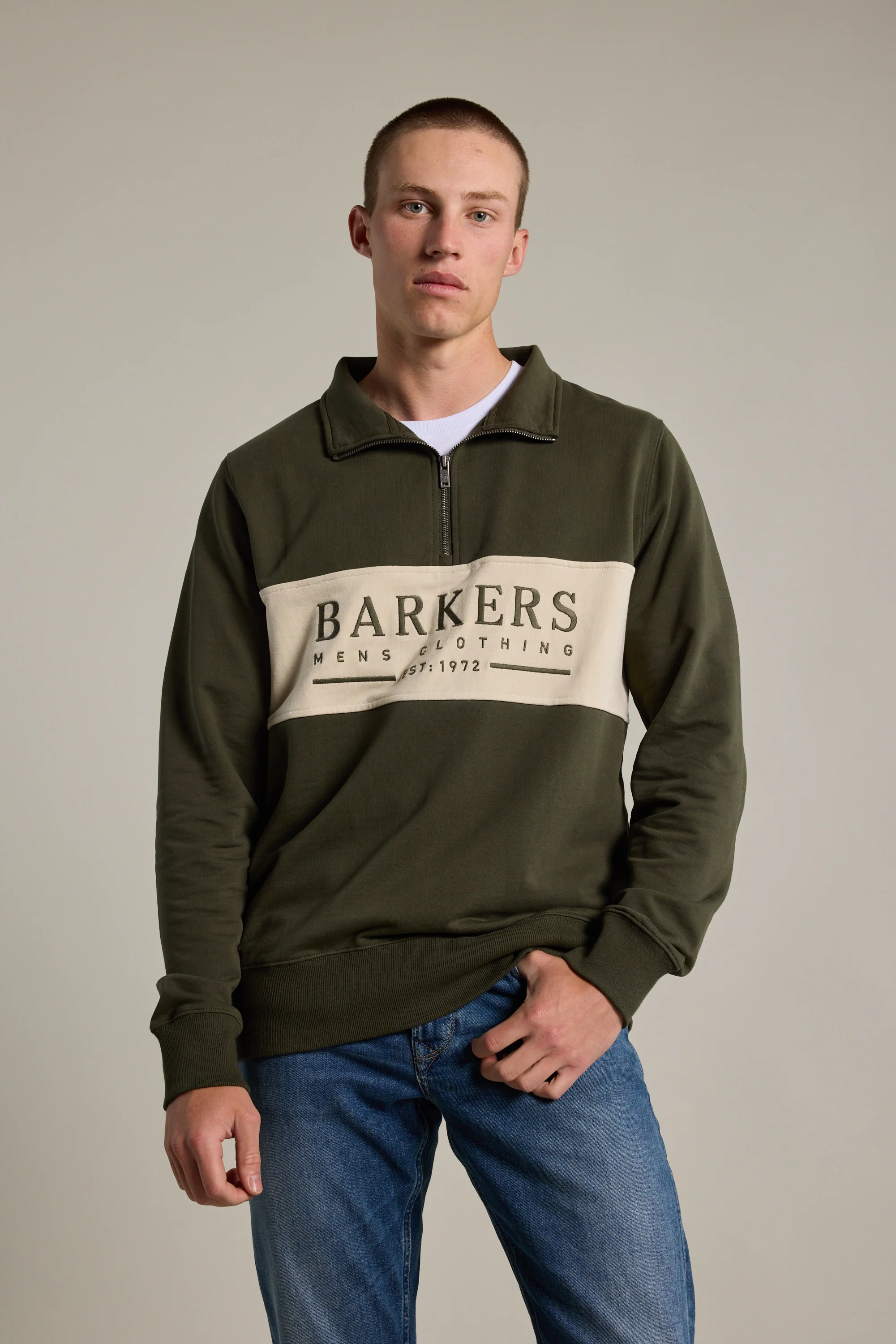 Barkers Heritage 1/4 Zip - Image 3