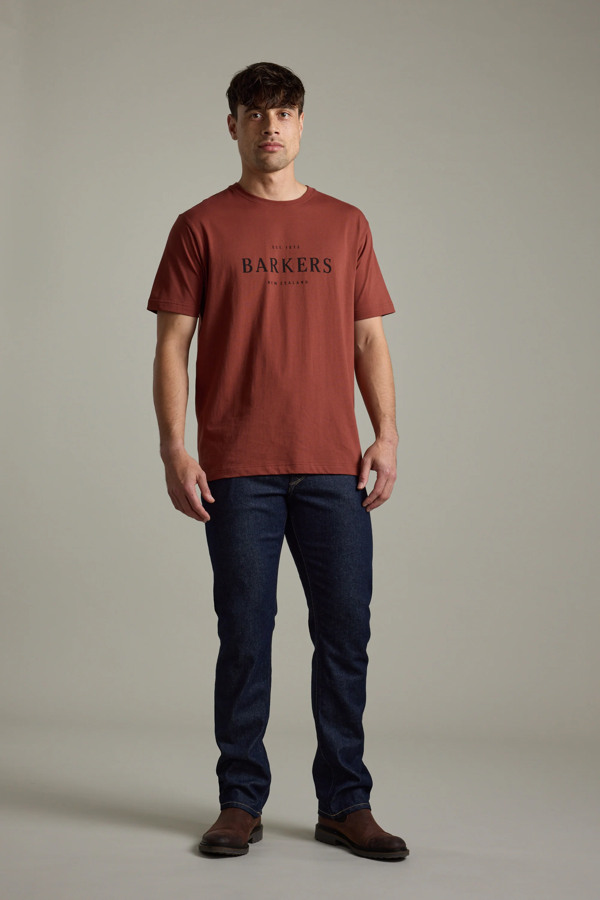 Barkers Heritage Print Tee - Image 5
