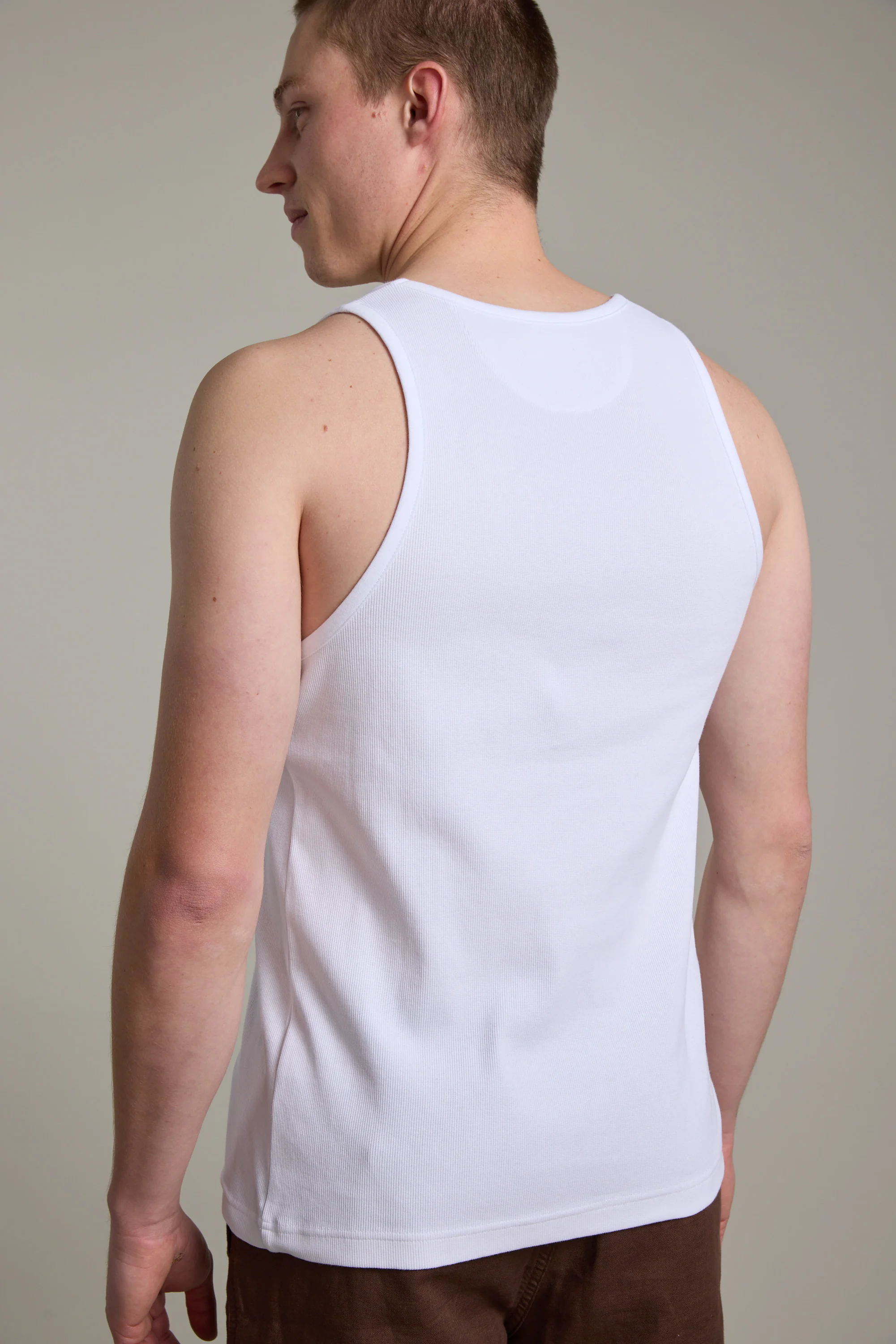 Barkers Ribbed Singlet - Image 6
