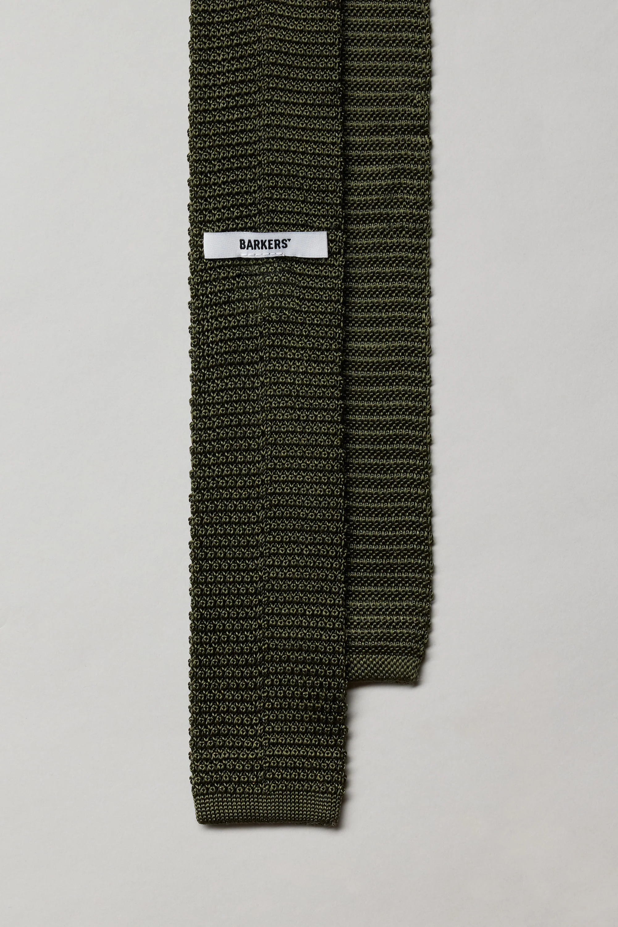 Barkers Silk Knit Tie - Image 2