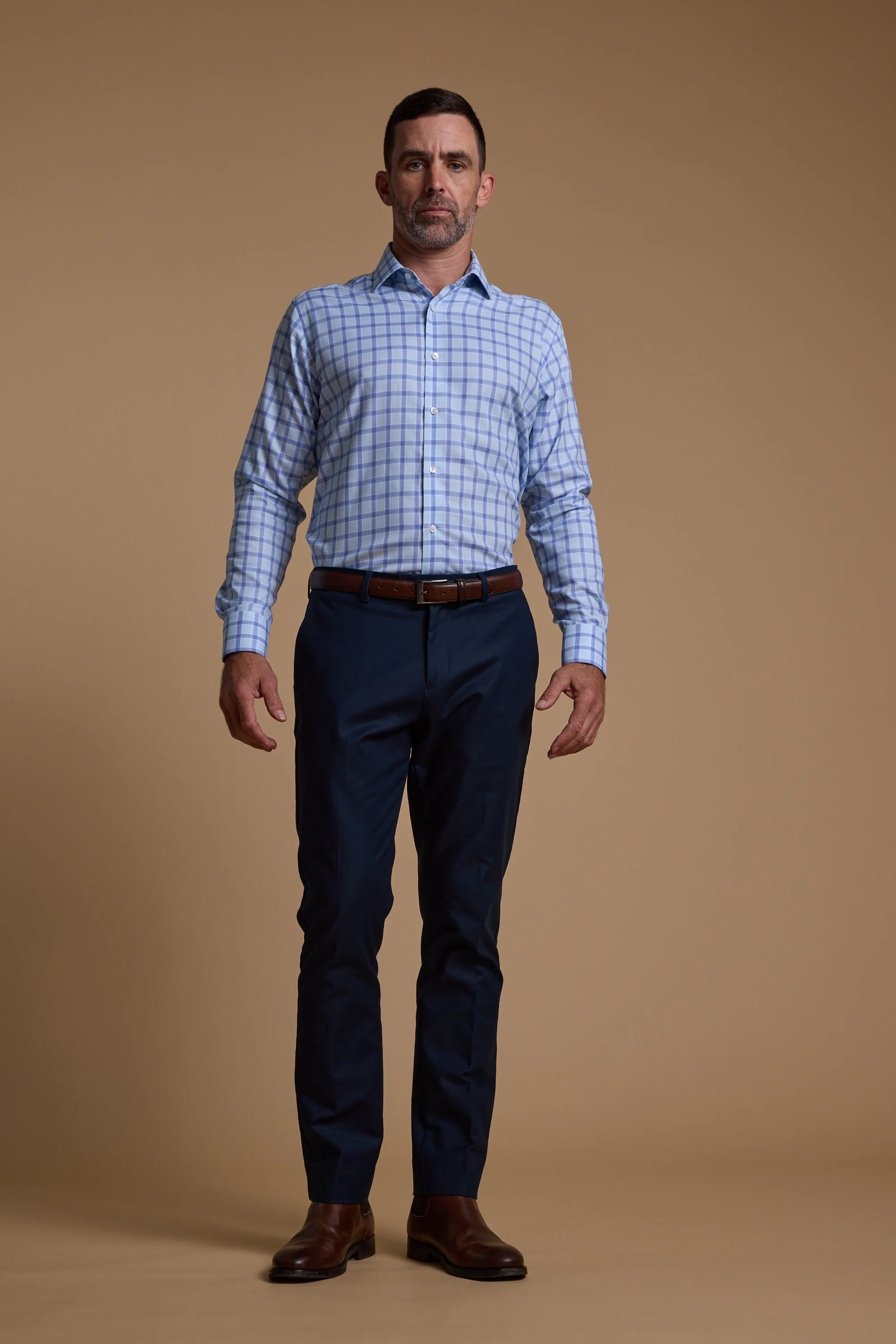 Bayard Check Business Shirt - Image 3