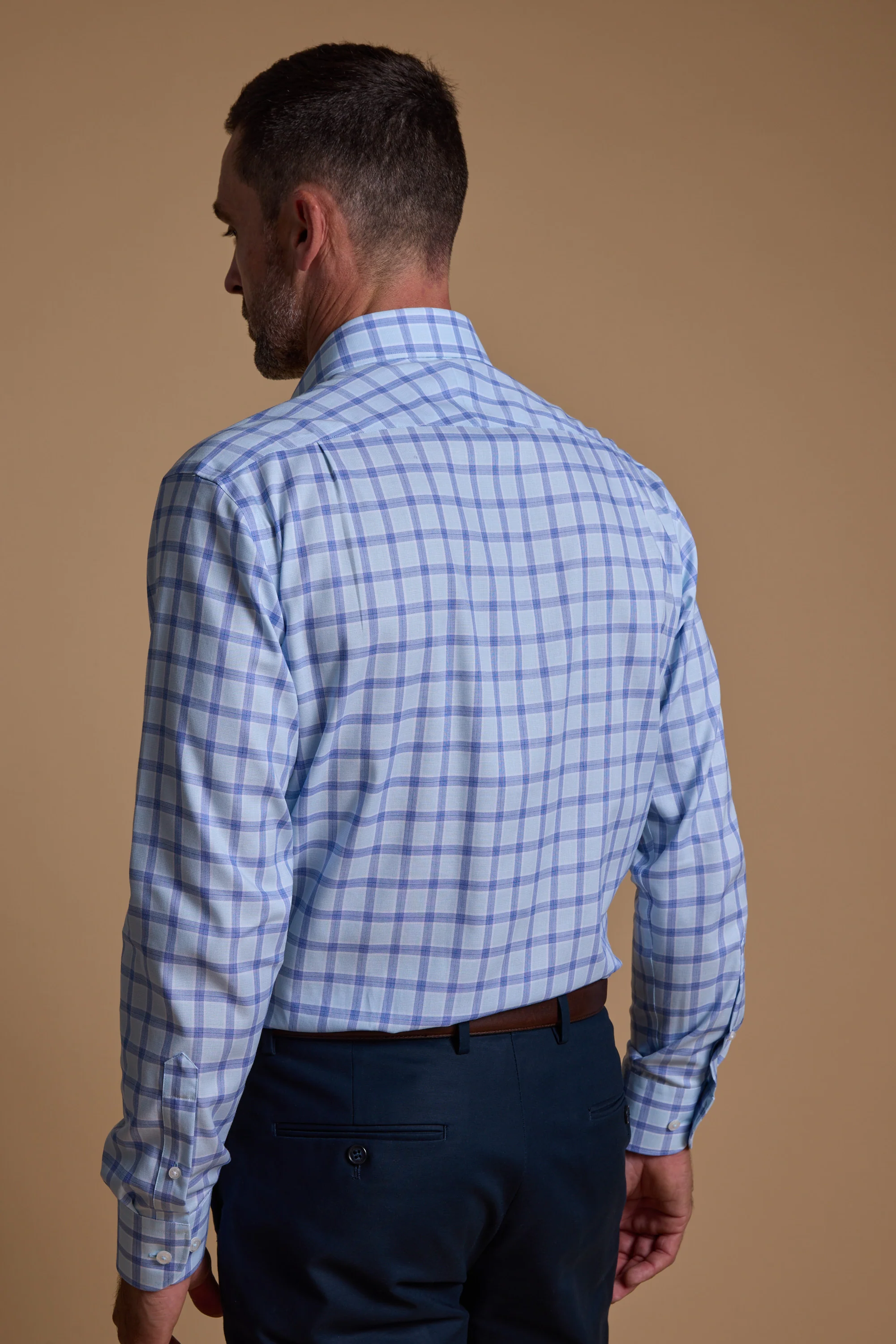 Bayard Check Business Shirt - Image 6