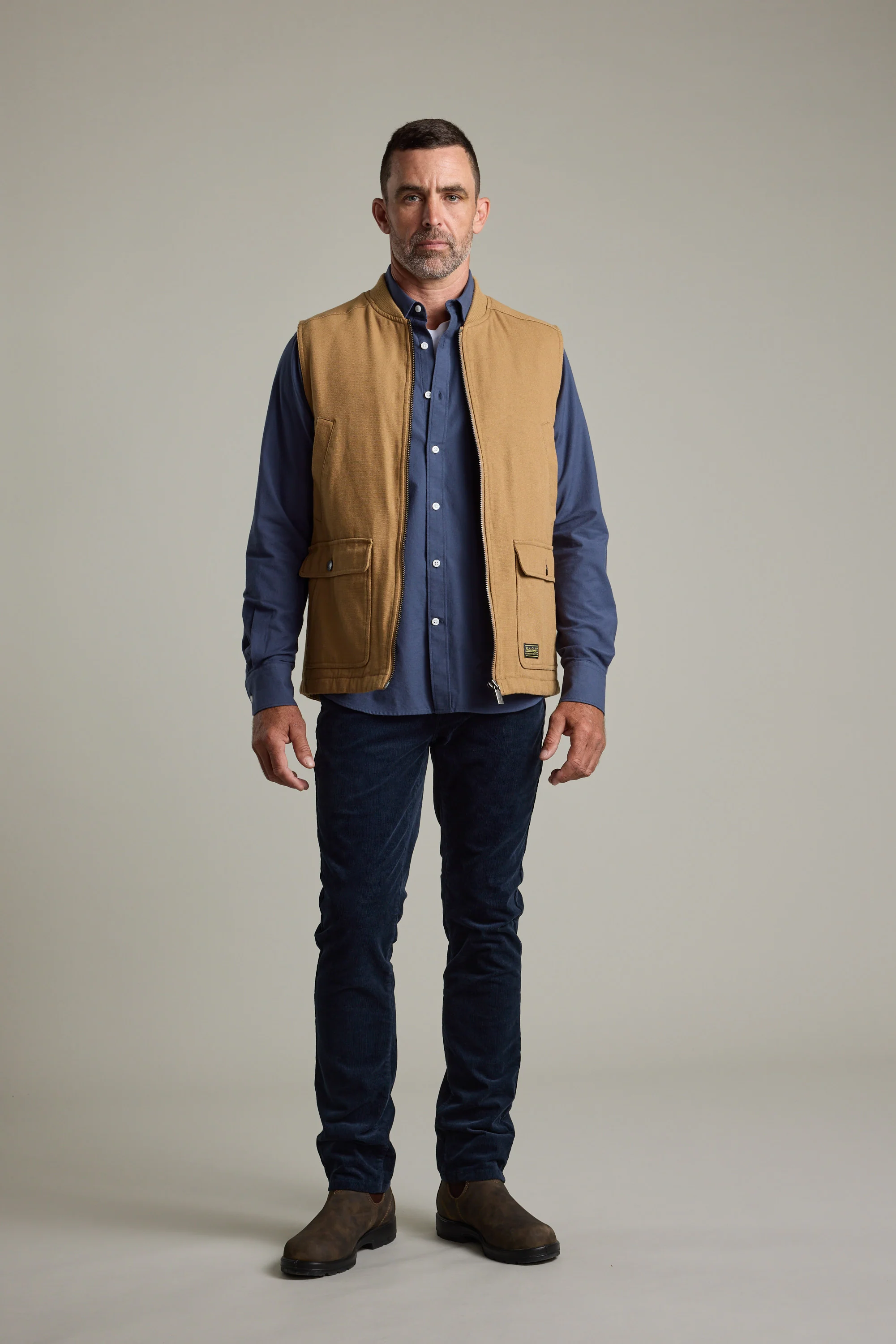Bayley Canvas Vest - Image 2