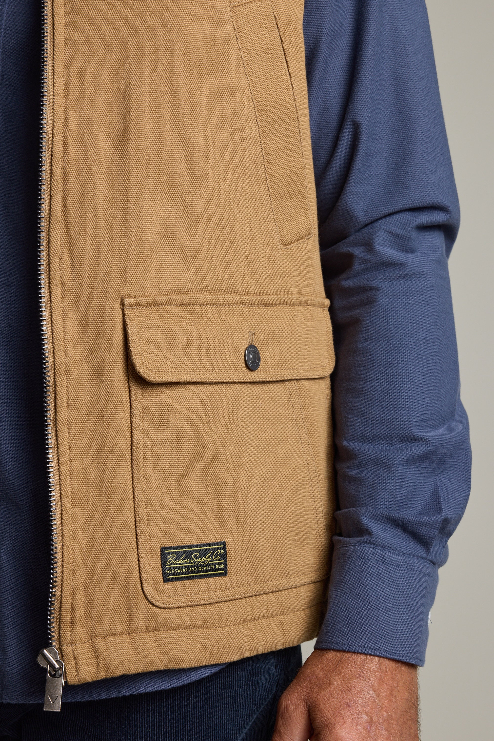 Bayley Canvas Vest - Image 5