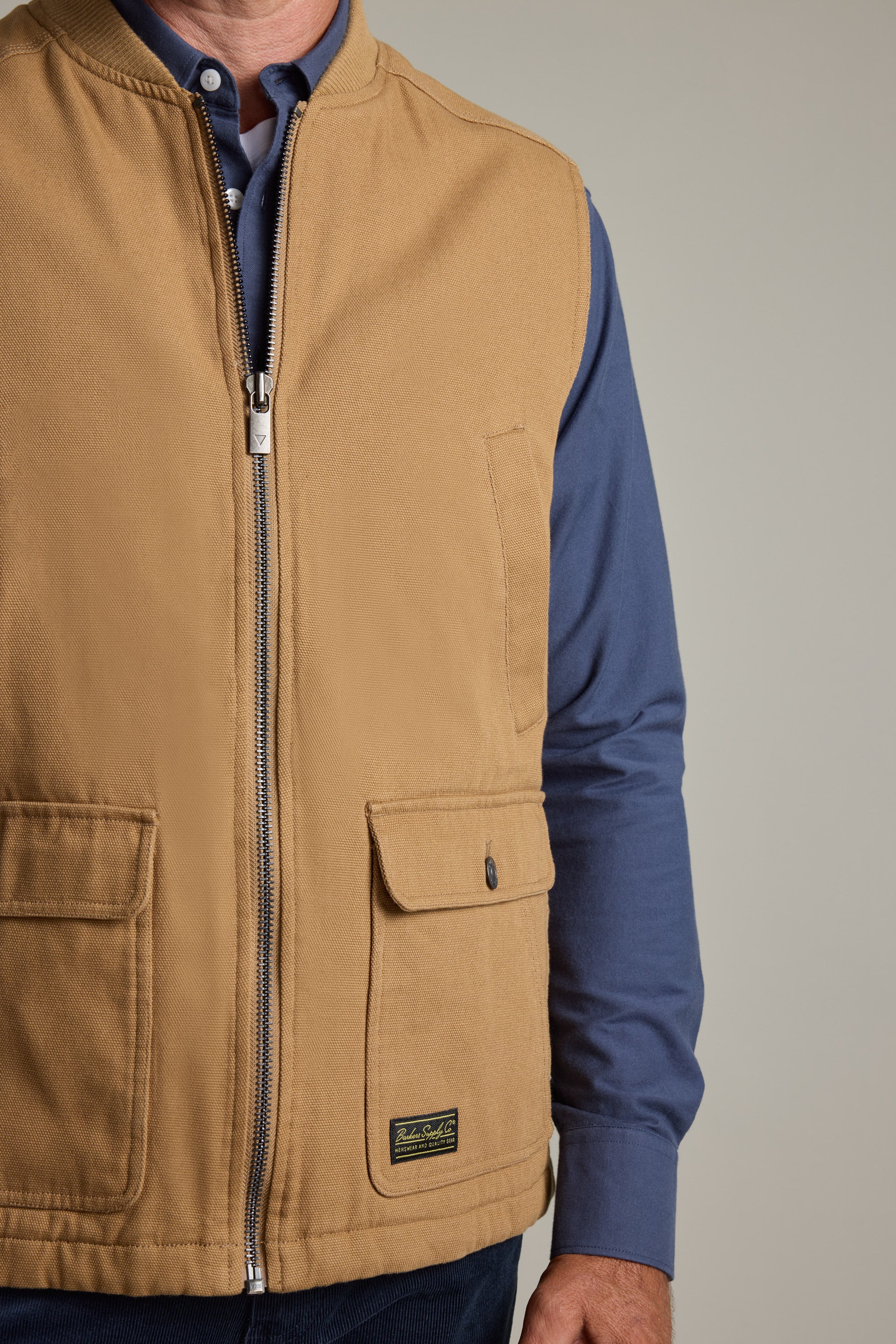 Bayley Canvas Vest - Image 7