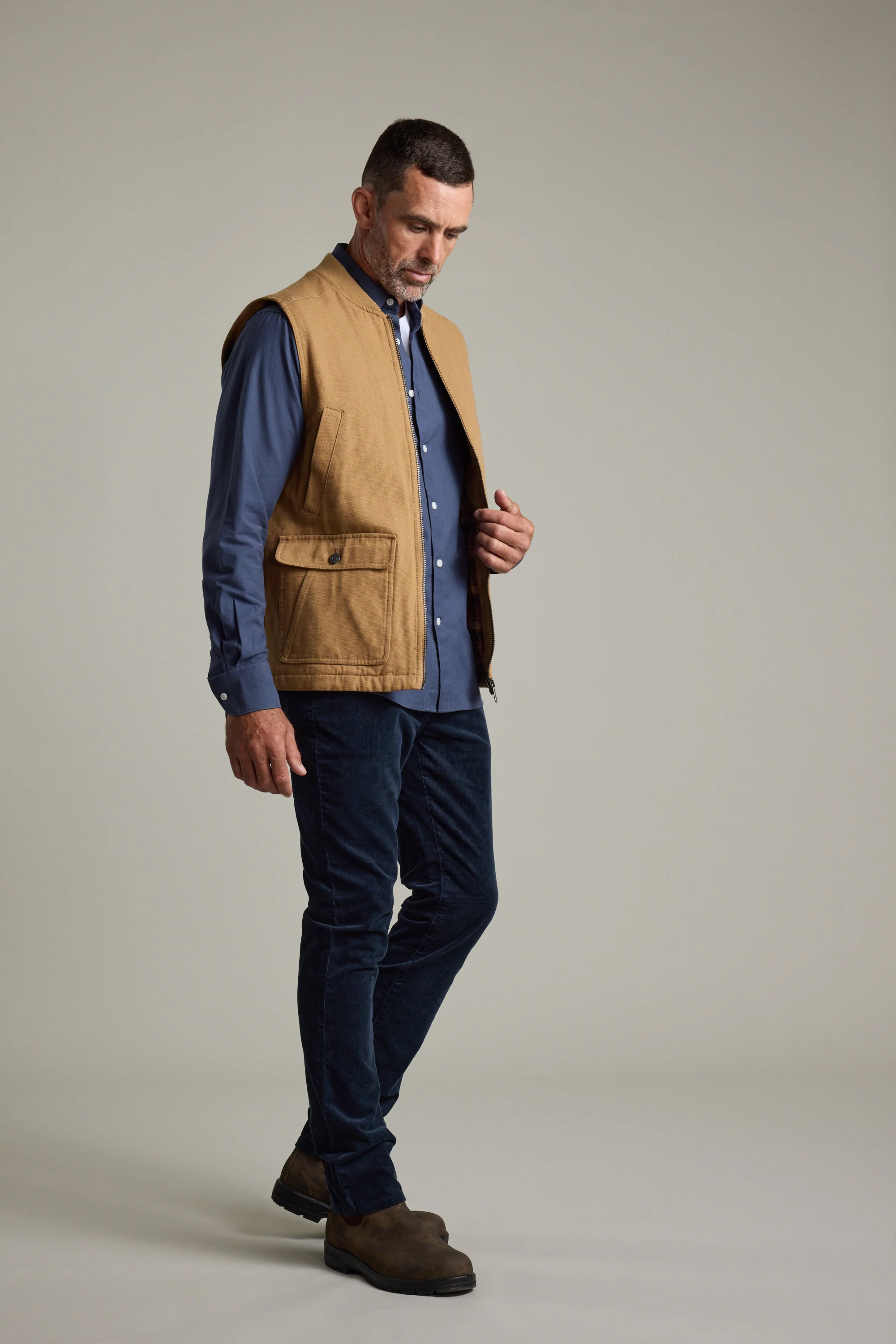 Bayley Canvas Vest - Image 9