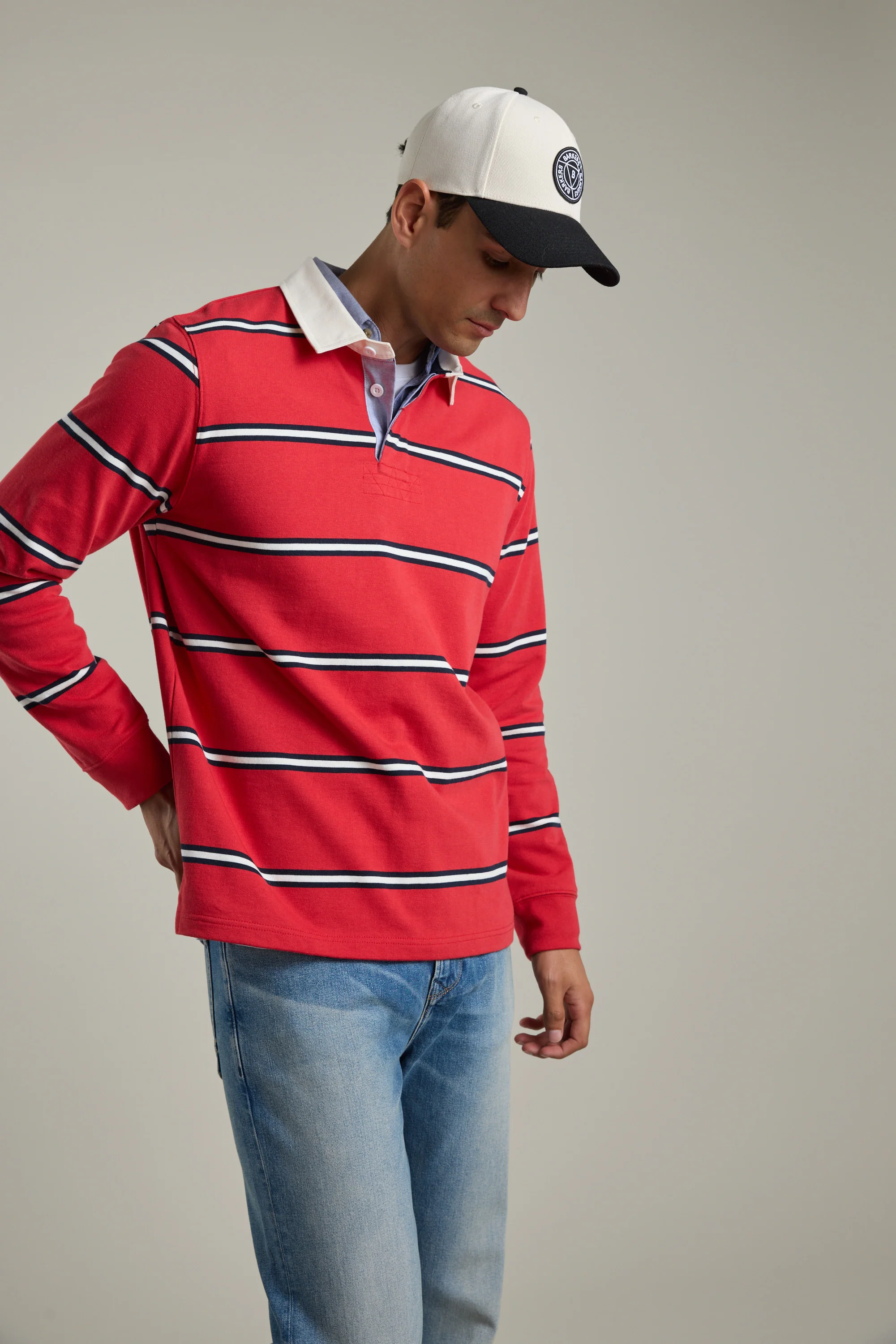 Beckford Long Sleeve Rugby Jersey - Image 2