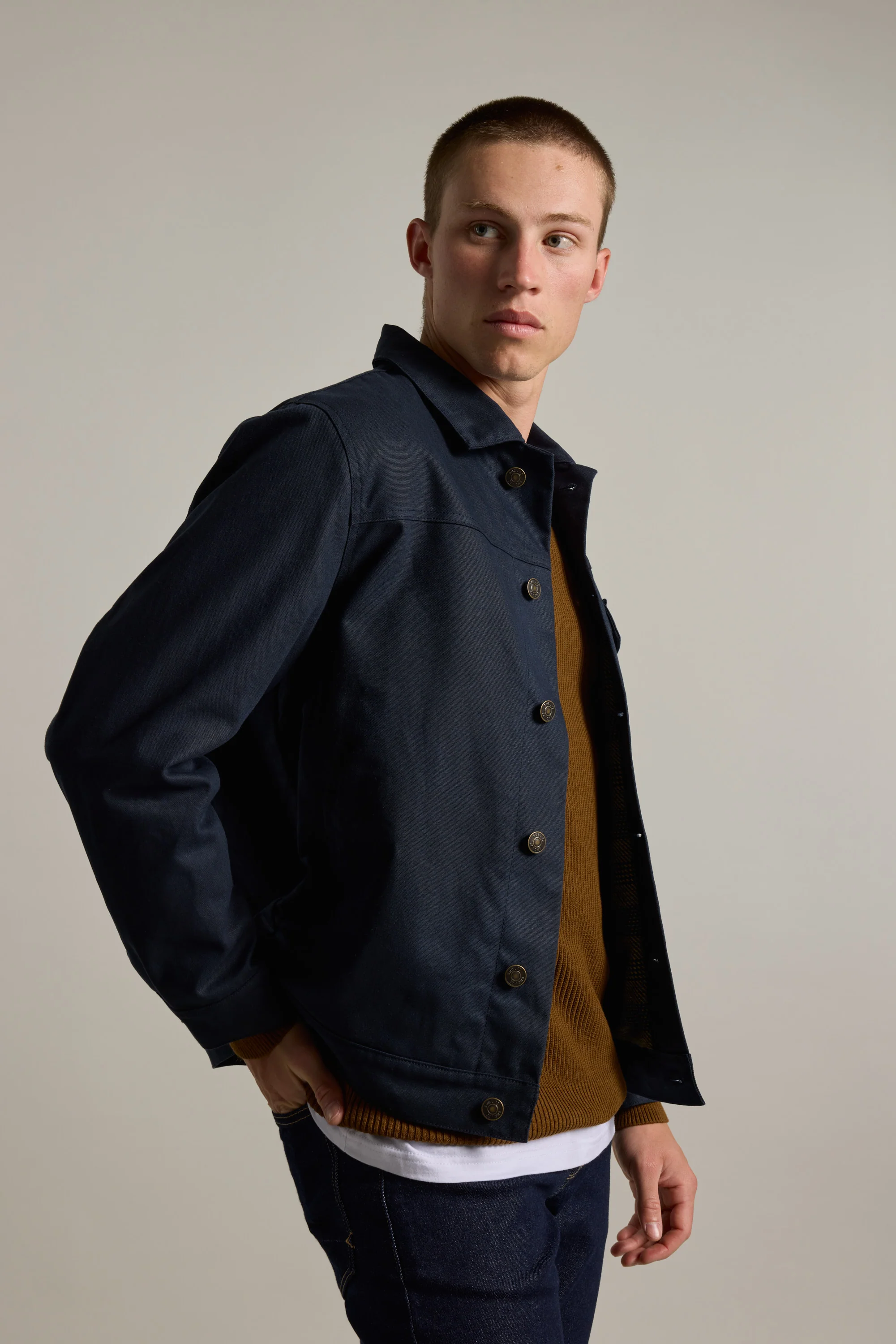 Benson Waxed Cotton Jacket - Image 2