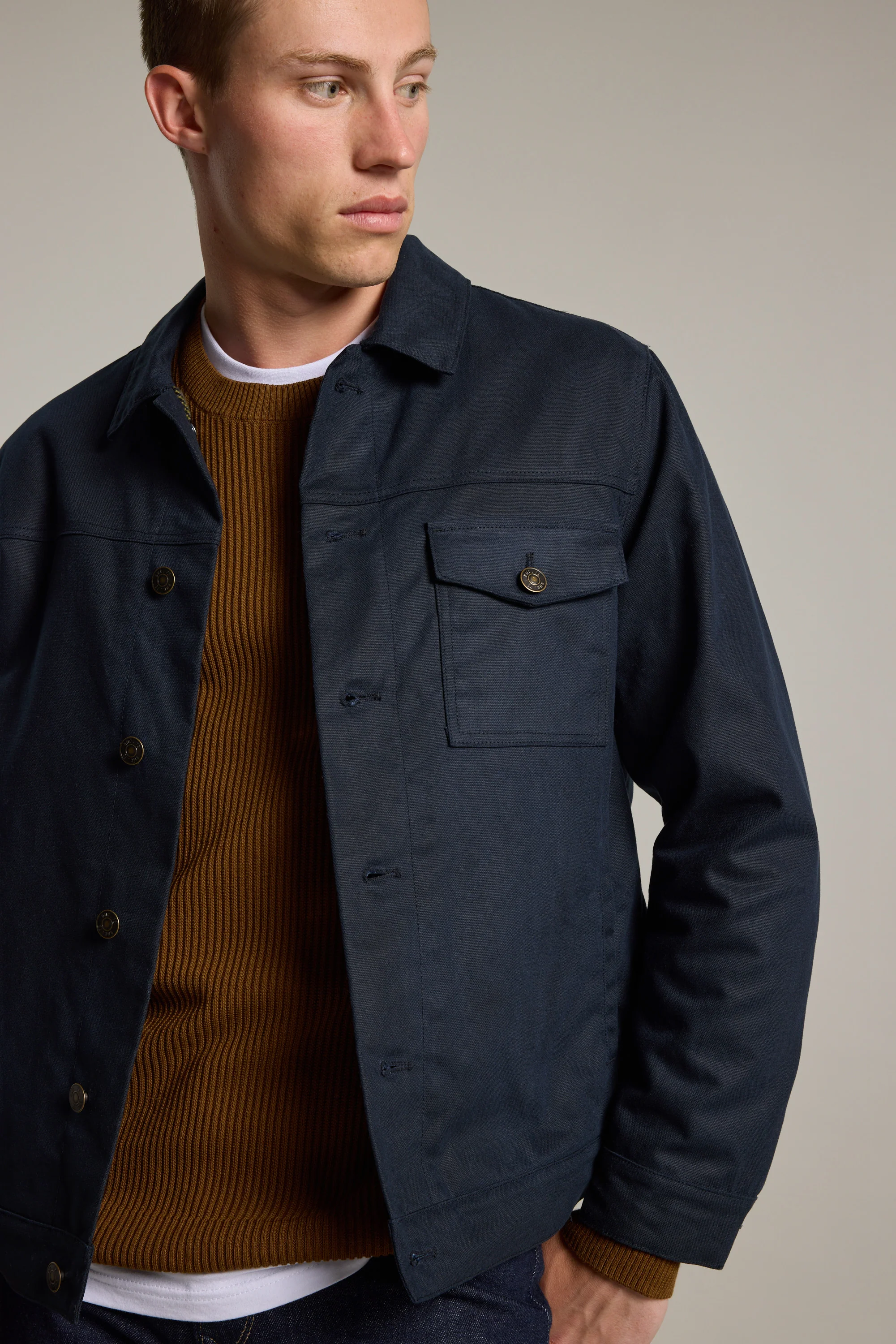 Benson Waxed Cotton Jacket - Image 4