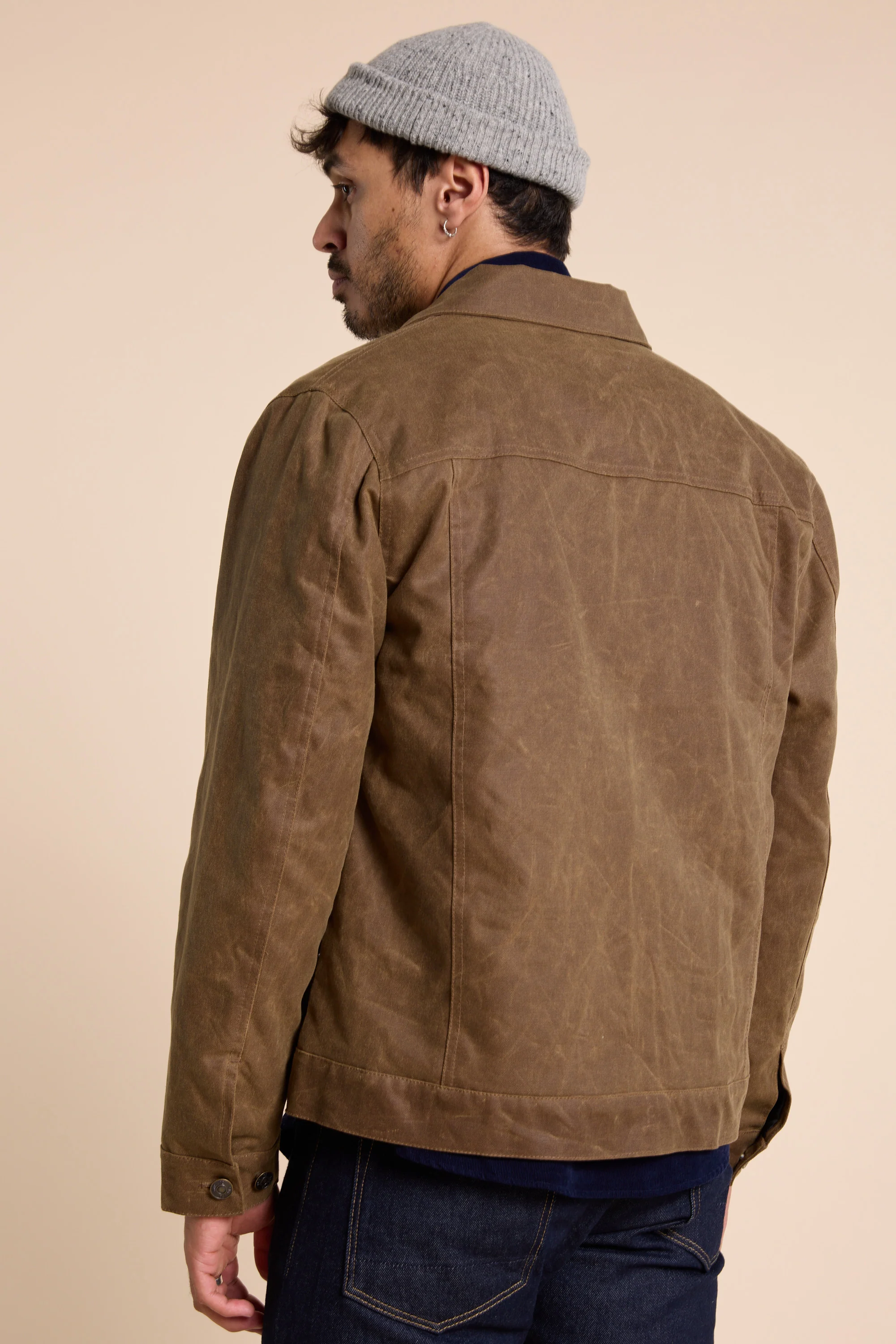 Benson Waxed Cotton Jacket - Image 5
