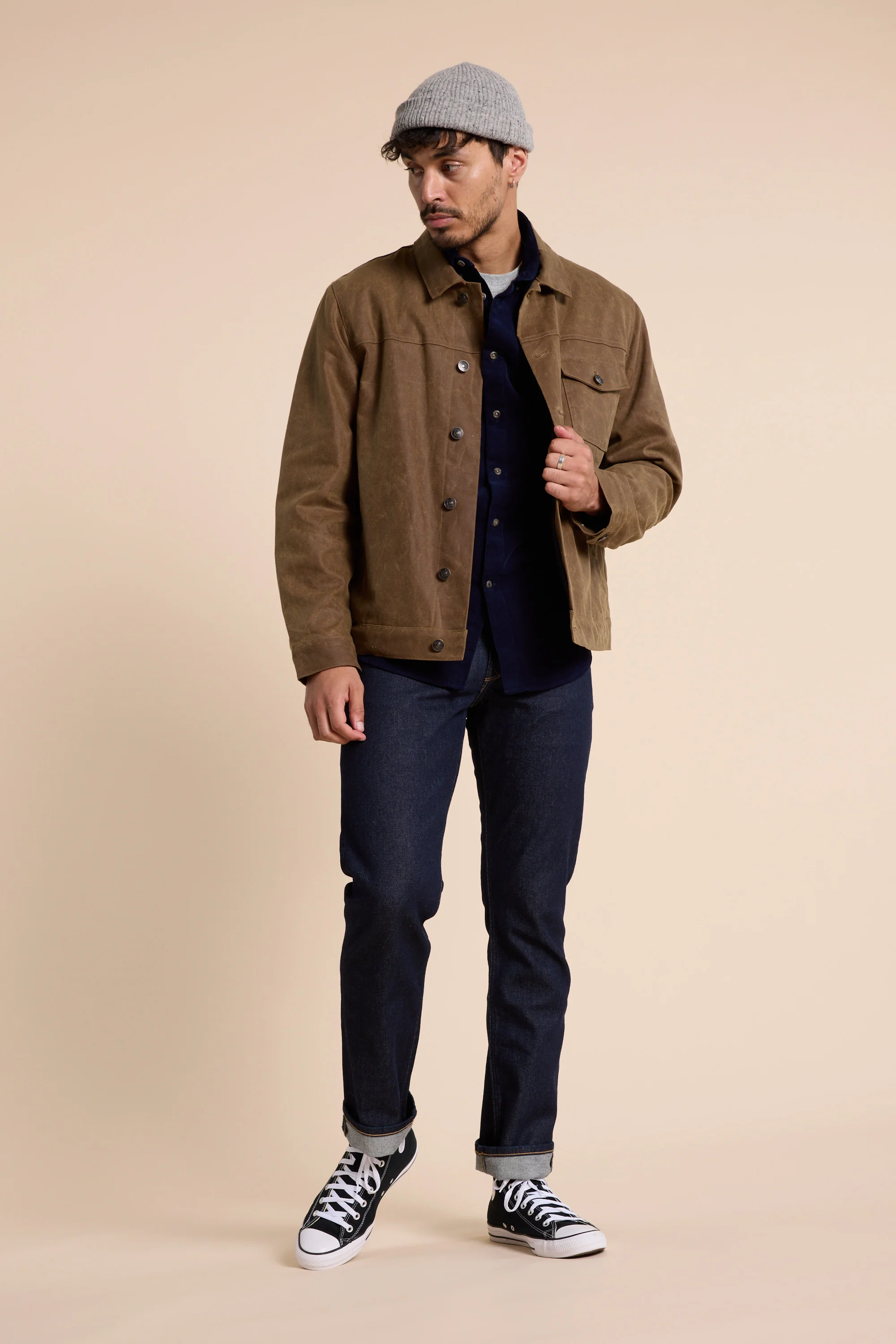 Benson Waxed Cotton Jacket - Image 6