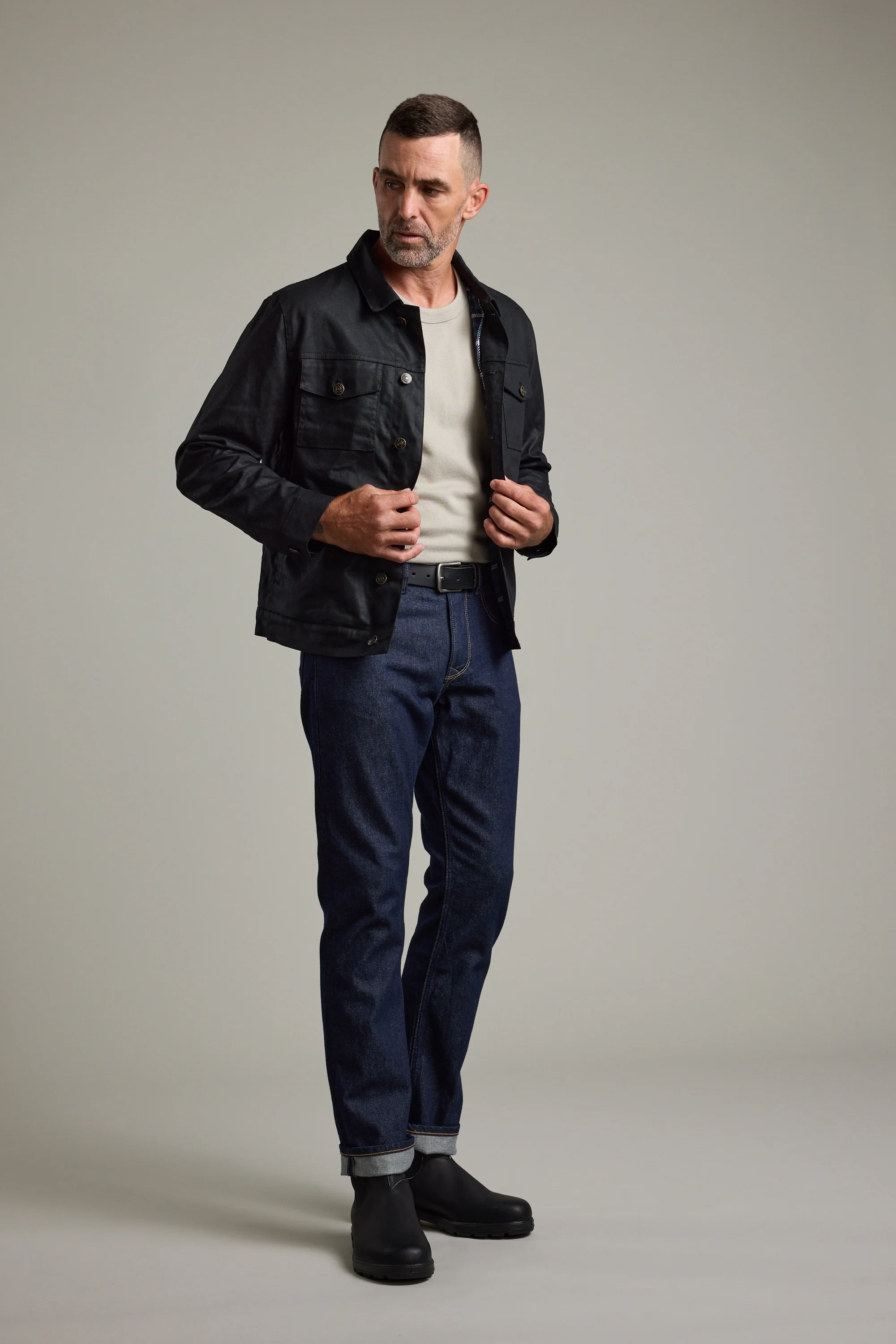 Benson Waxed Cotton Jacket - Image 6