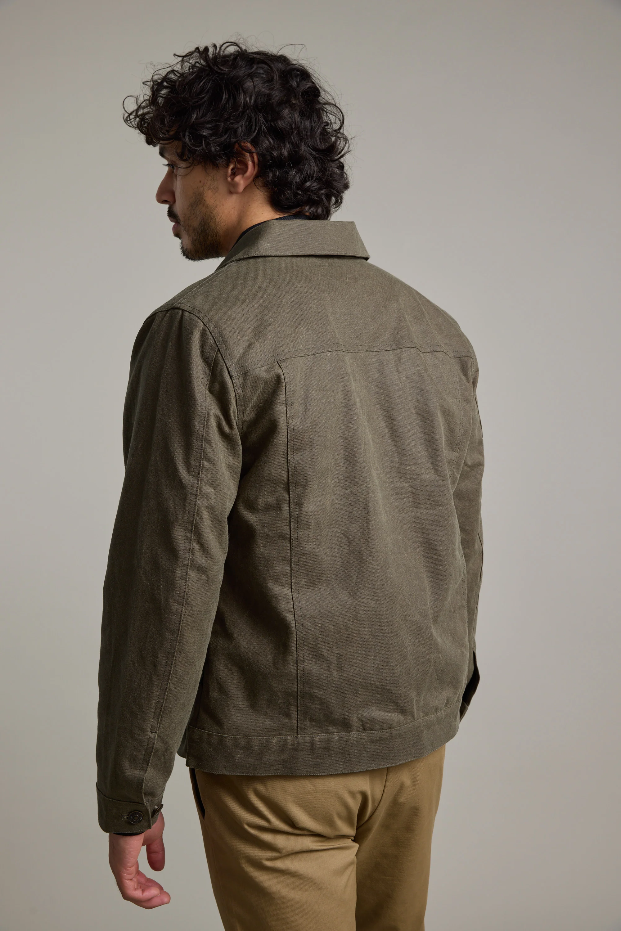 Benson Waxed Cotton Jacket - Image 6