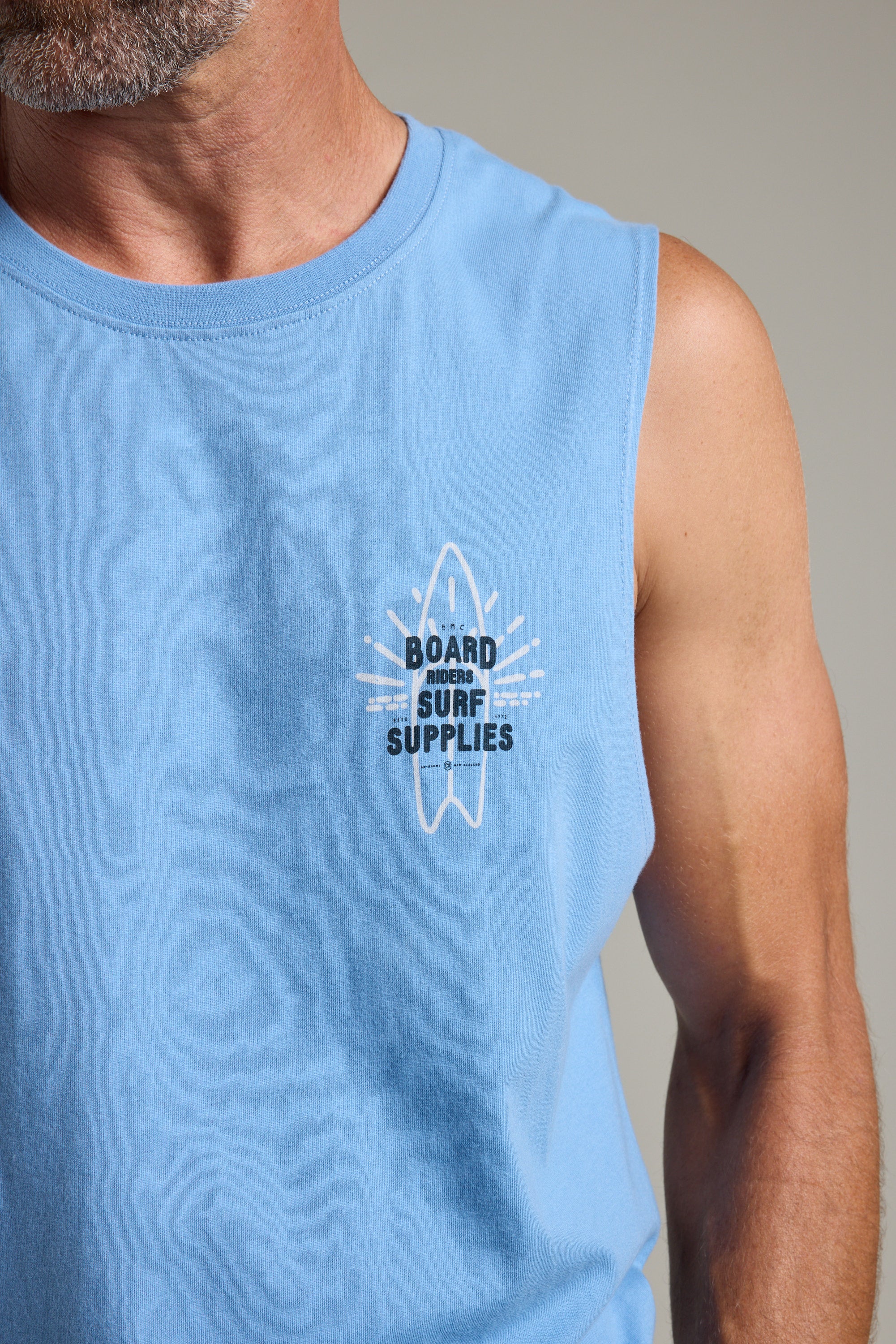 BMC Board Riders Print Singlet - Image 2