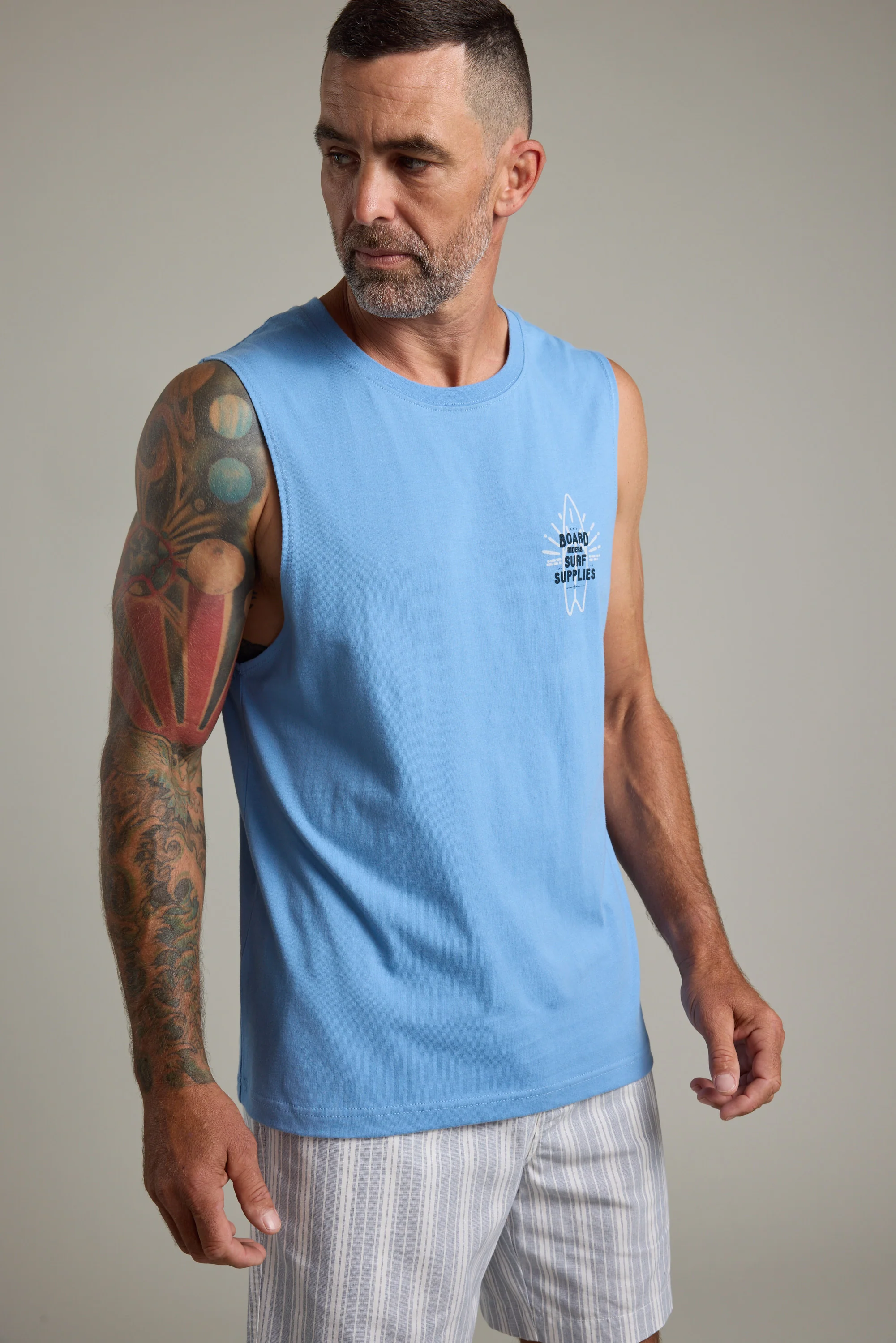 BMC Board Riders Print Singlet - Image 5