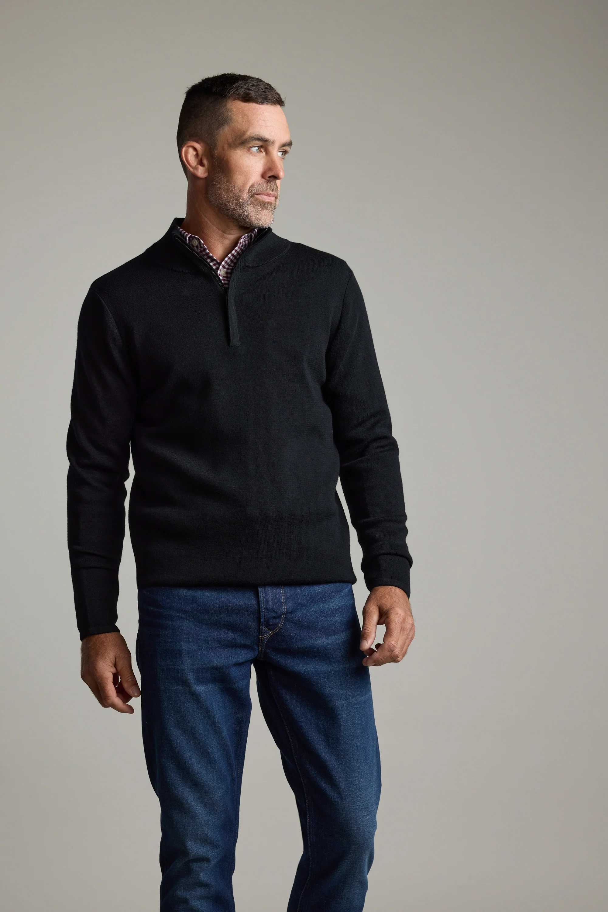 Brandon ZQRX Merino 1/4 Zip - Image 2