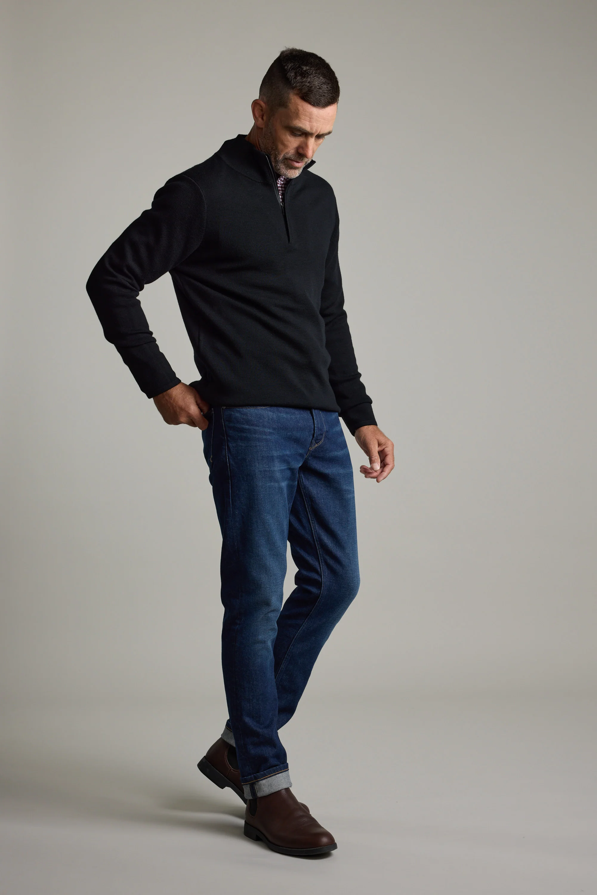 Brandon ZQRX Merino 1/4 Zip - Image 5