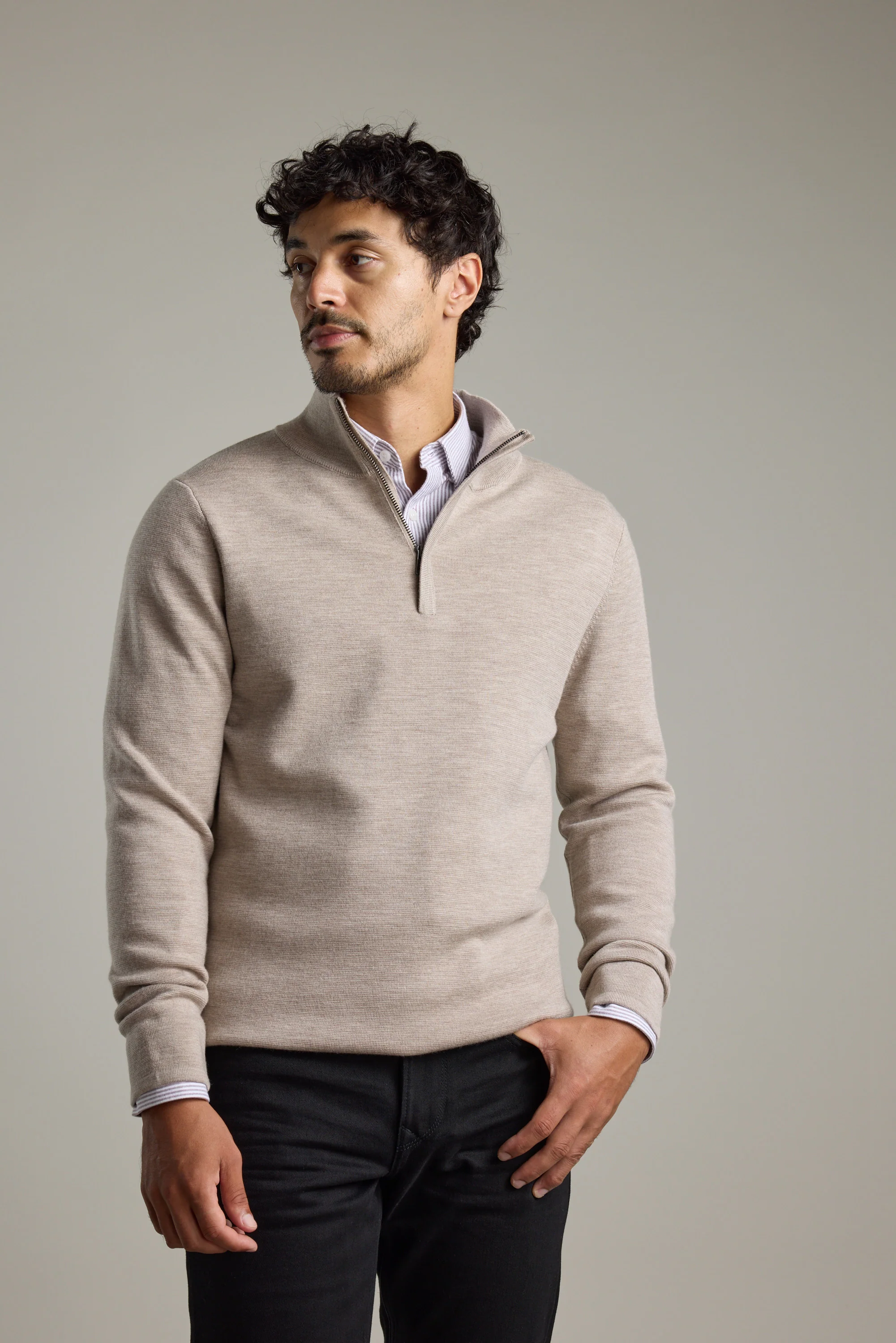 Brandon ZQRX Merino 1/4 Zip - Image 4