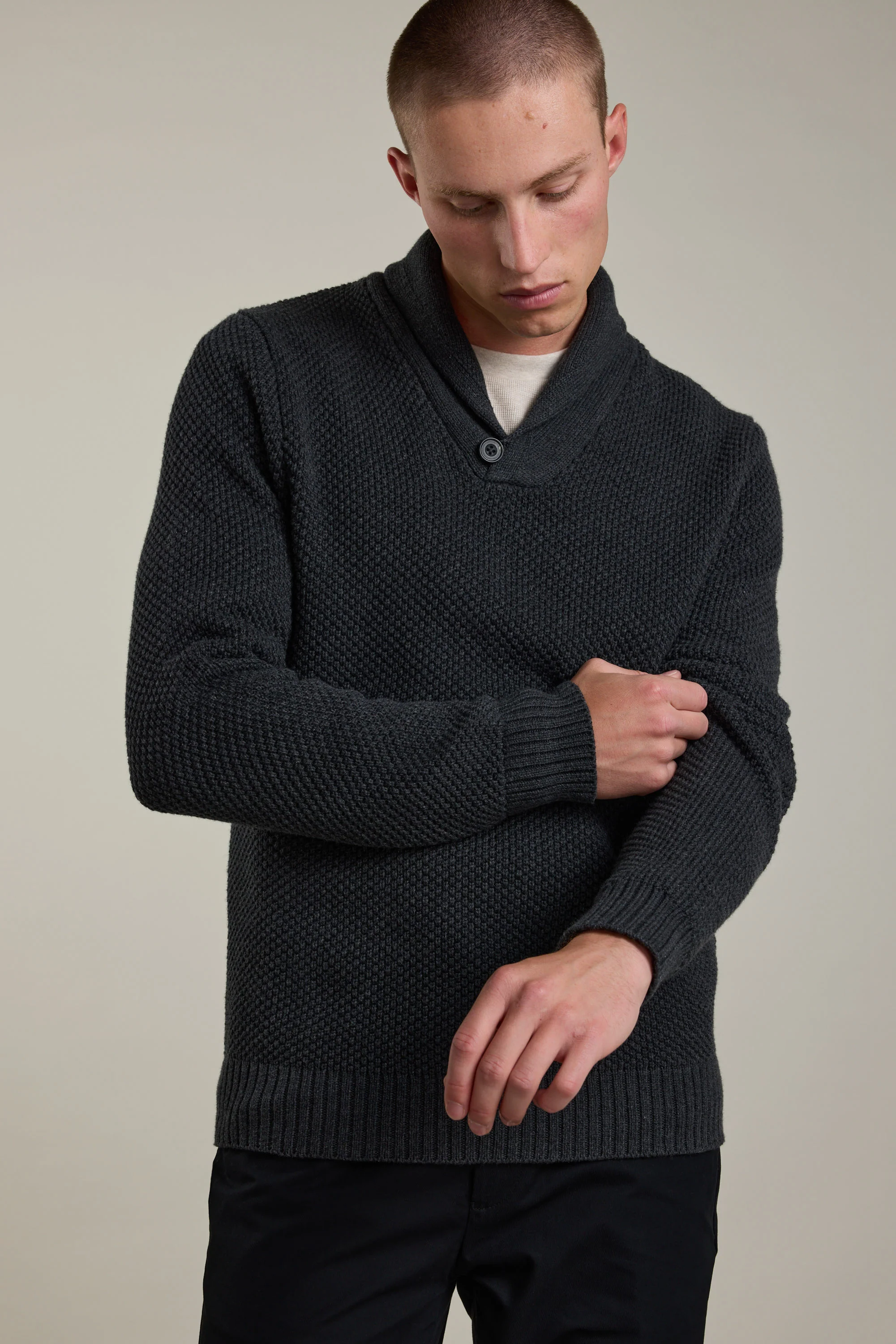 Brighton Cotton Shawl Pullover - Image 4